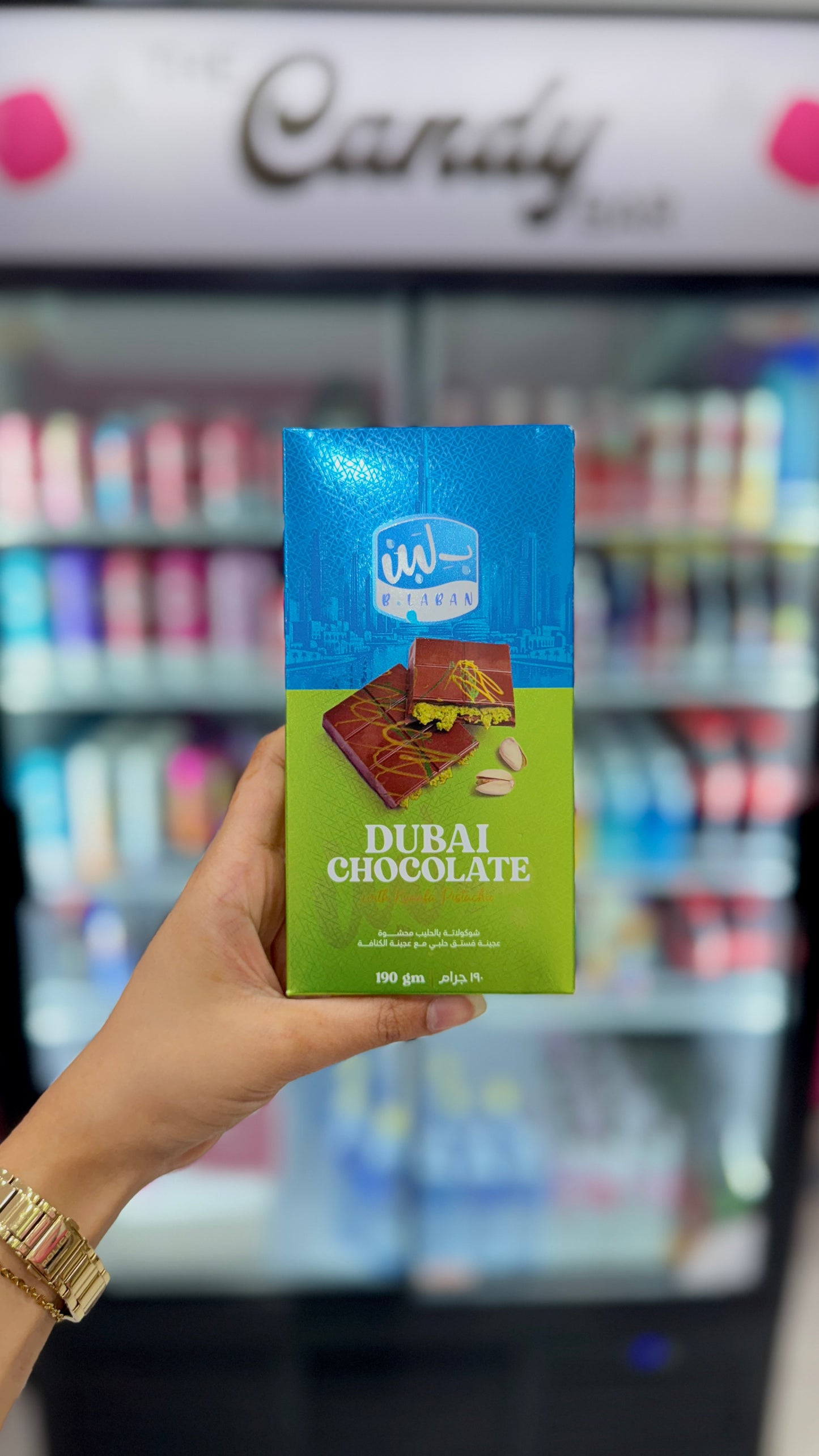 B . Labán Dubái Chocolate