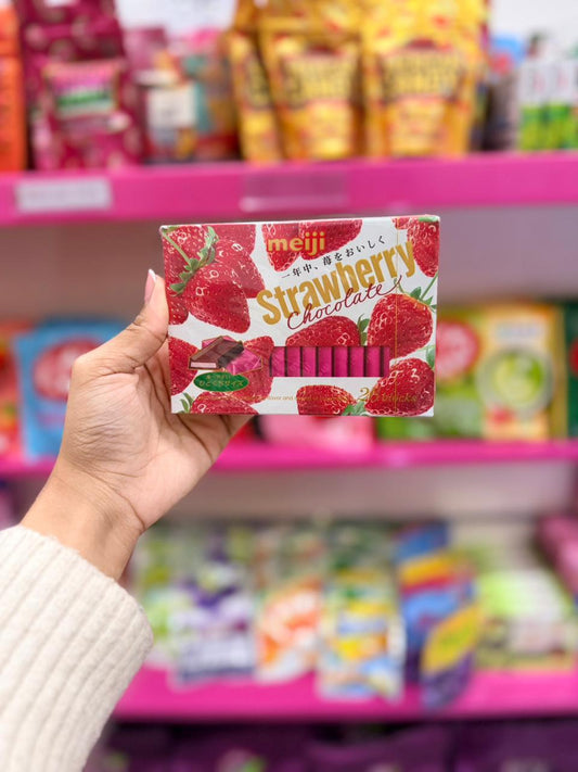 Meiji Strawberry Chocolate 26 Pieces