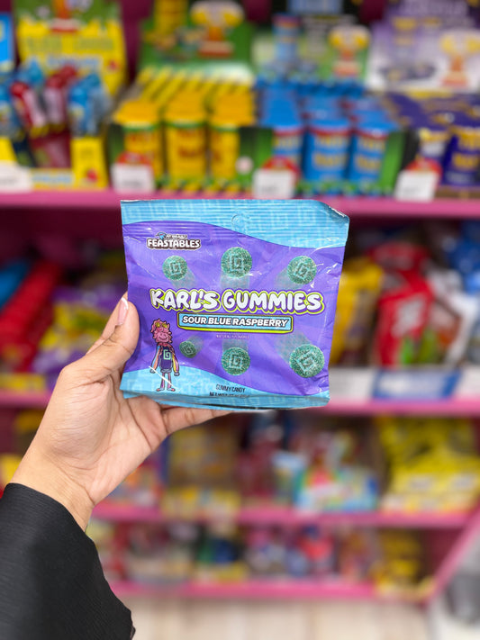 Mr Beast Karl’s Blue Raspberry Gummies