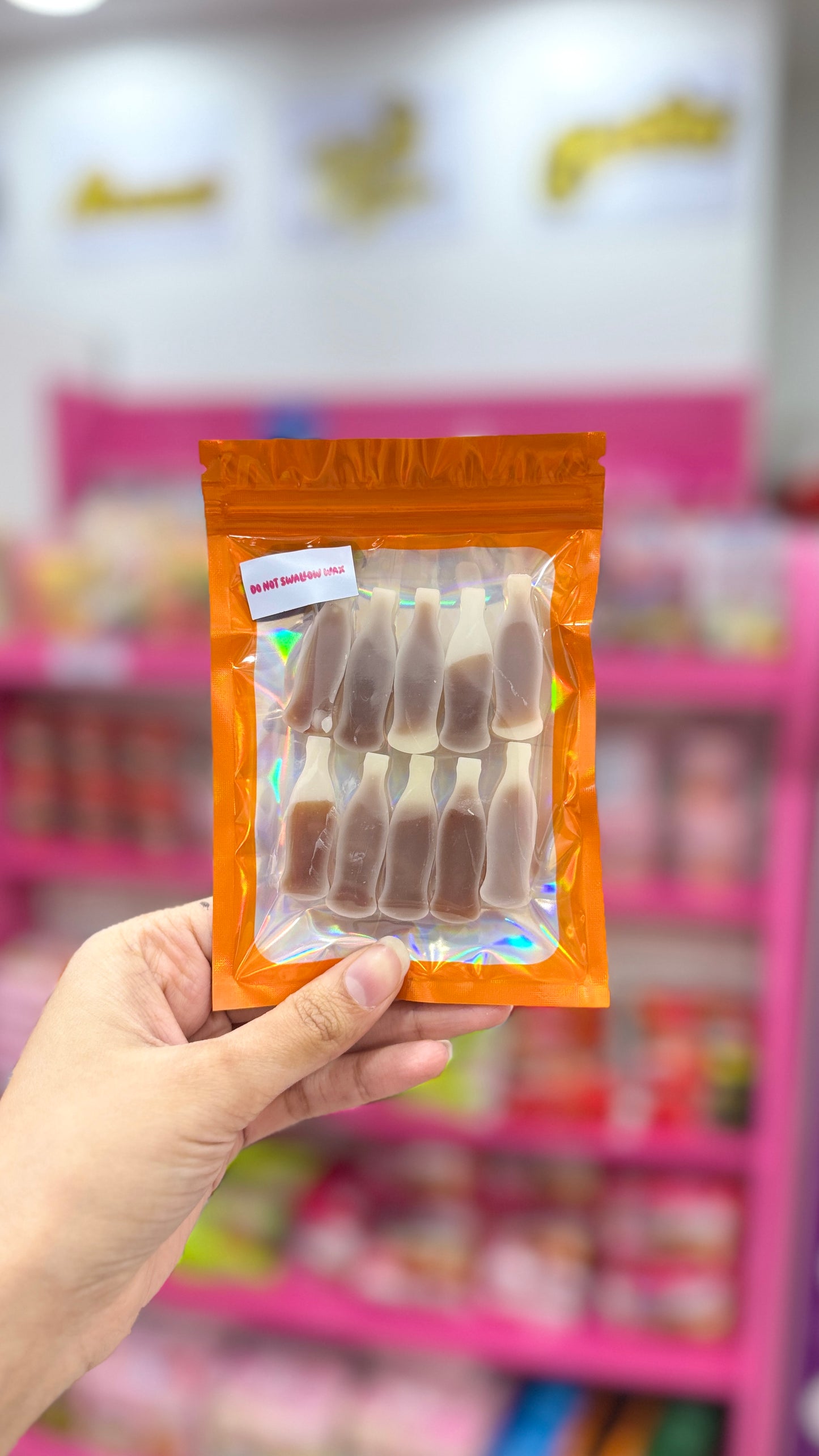 Mexican Wax Candy Bottles