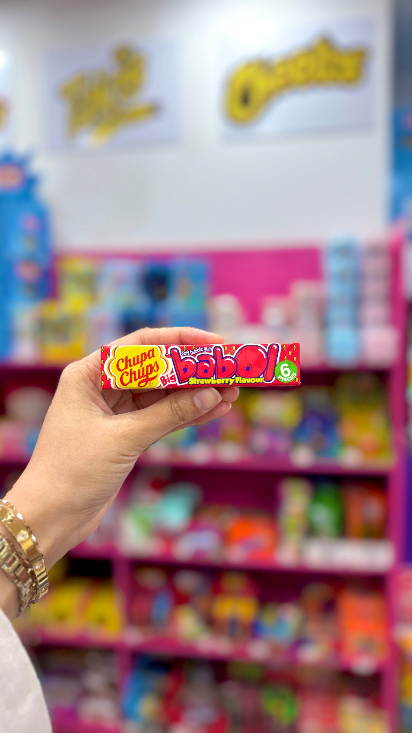Chupa Chips Big Babol - Strawberry