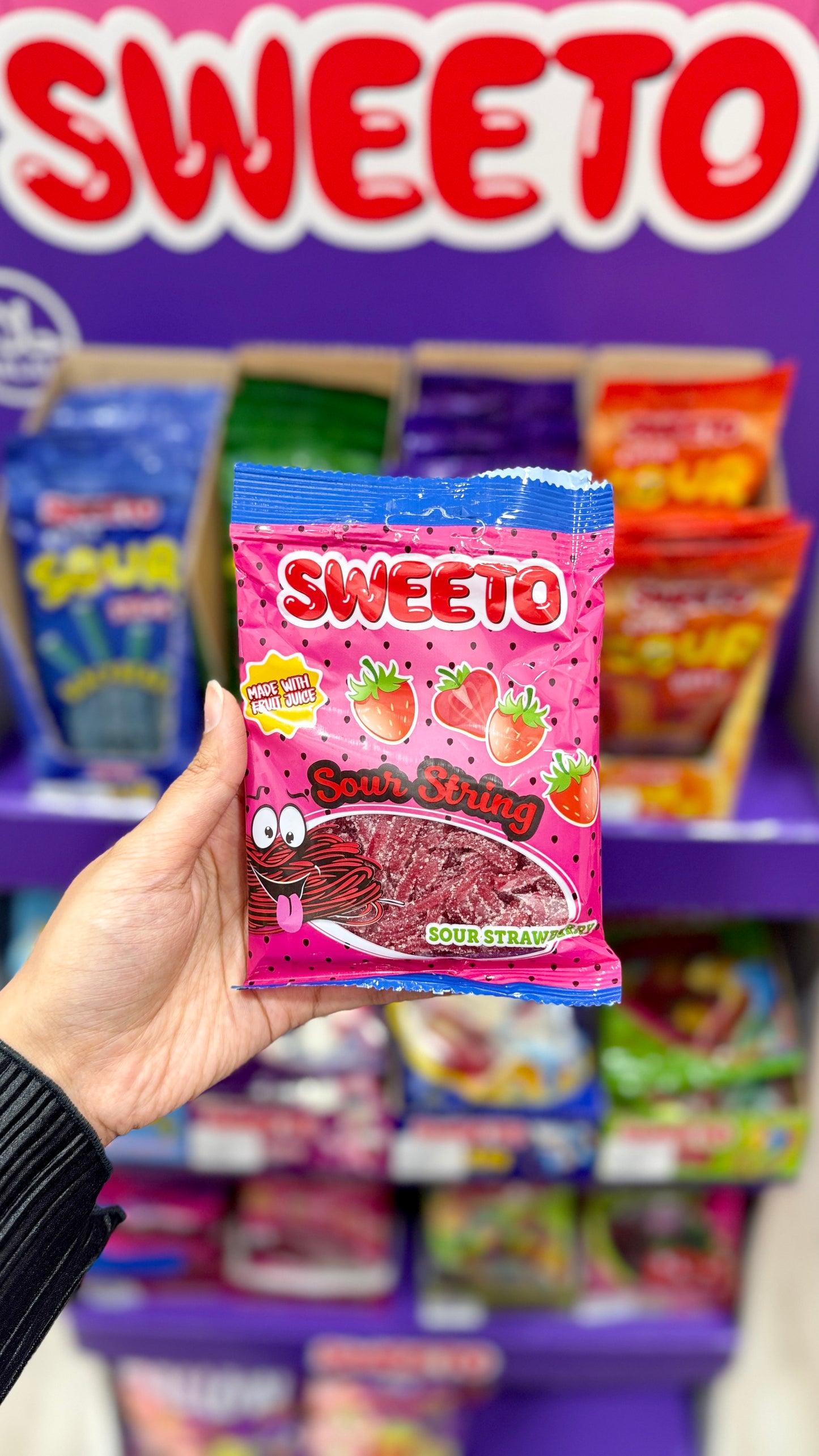 Sweeto - Sour String Strawberries