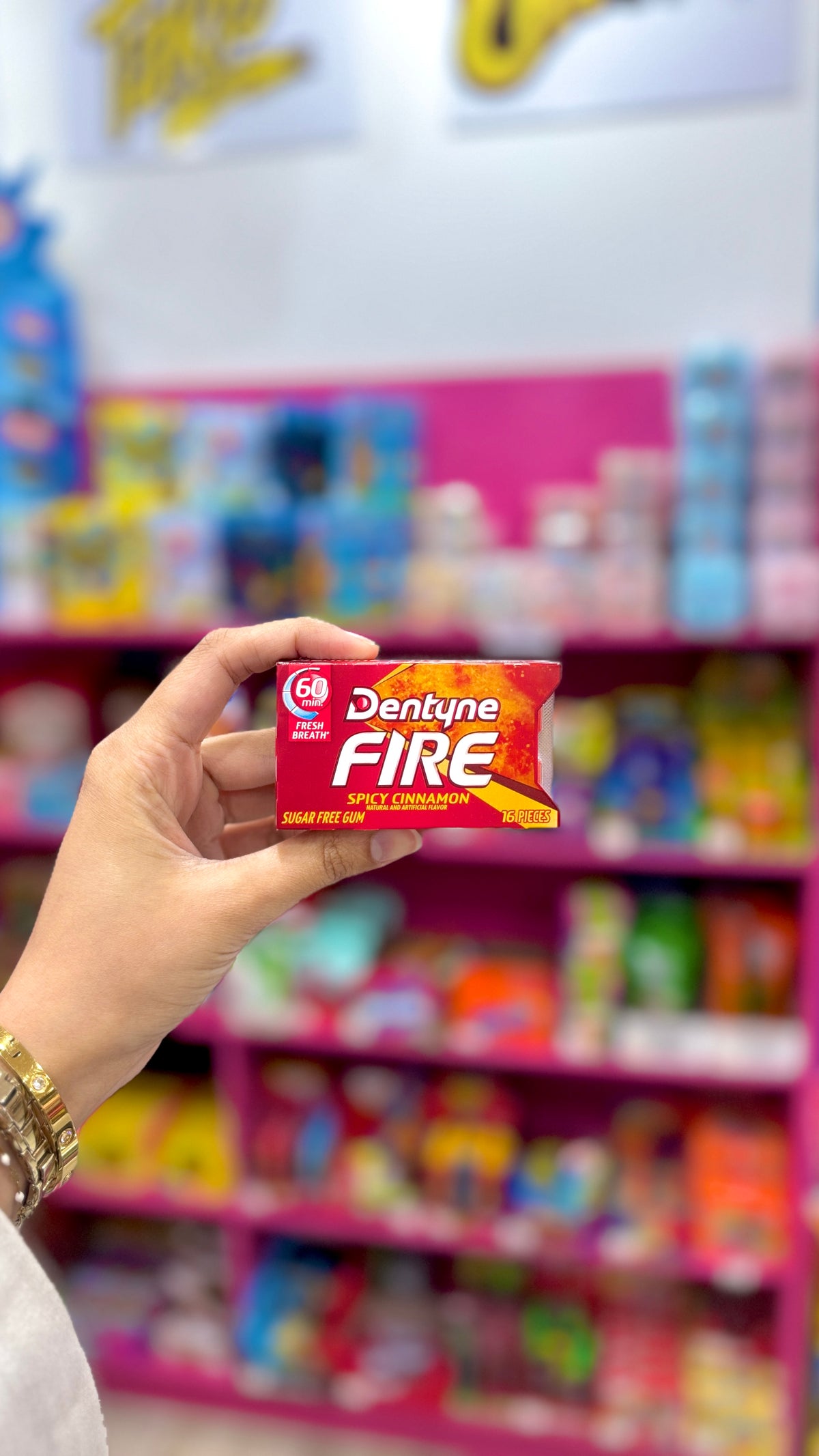 Dentyne Fire Spicy Cinnamon Gum