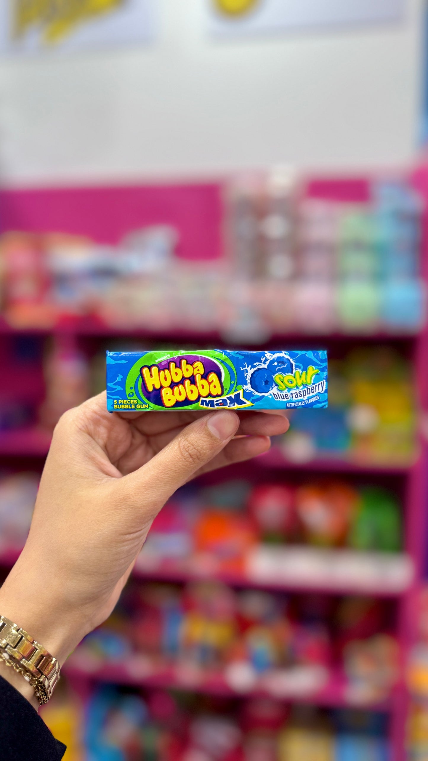 Hubba Bubba Max - Sour Blue Raspberry