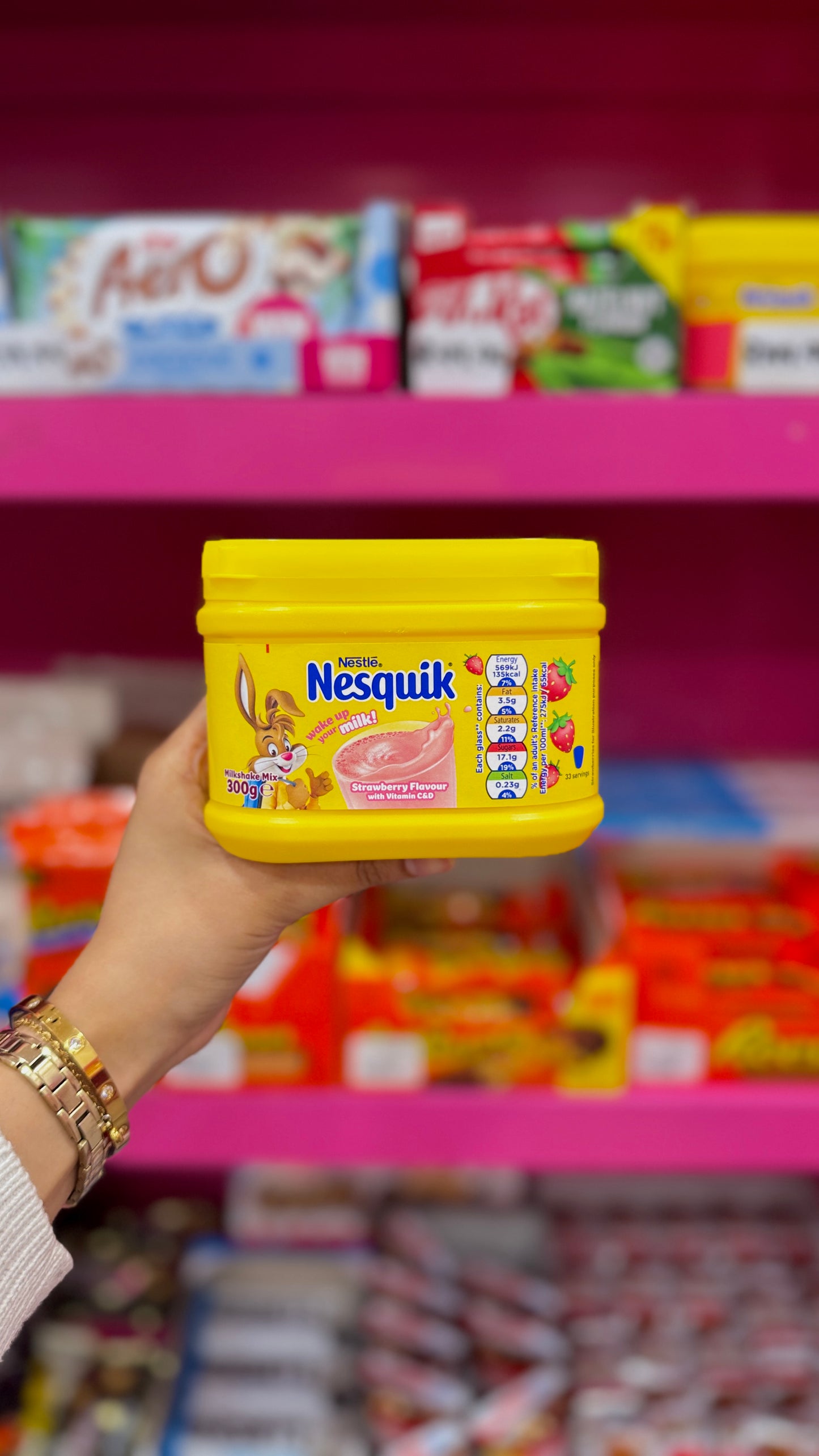 Nesquik - Strawberry Powder 300g