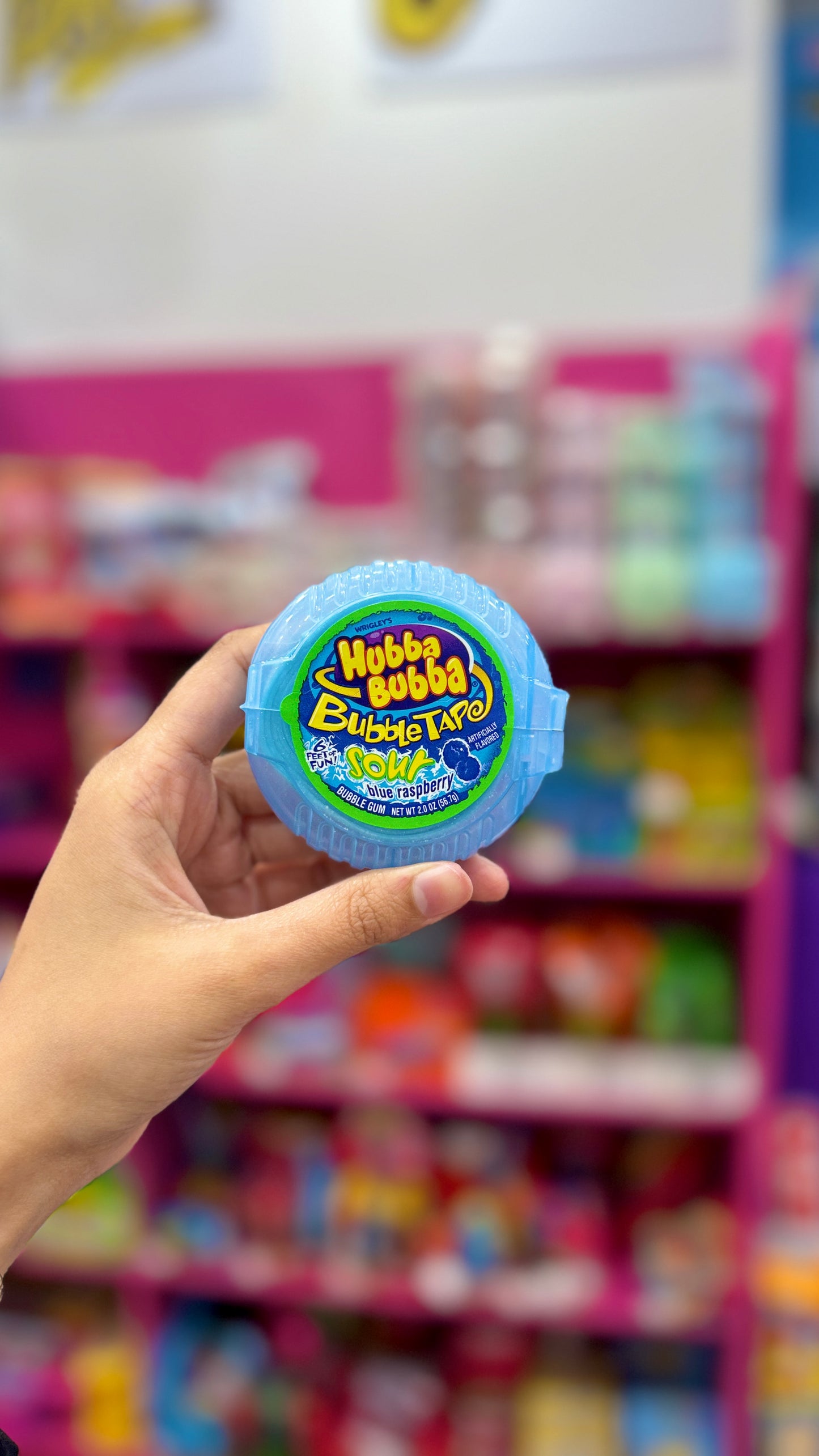 Hubba Bubba Bubble Tape - Sour Blue Raspberry
