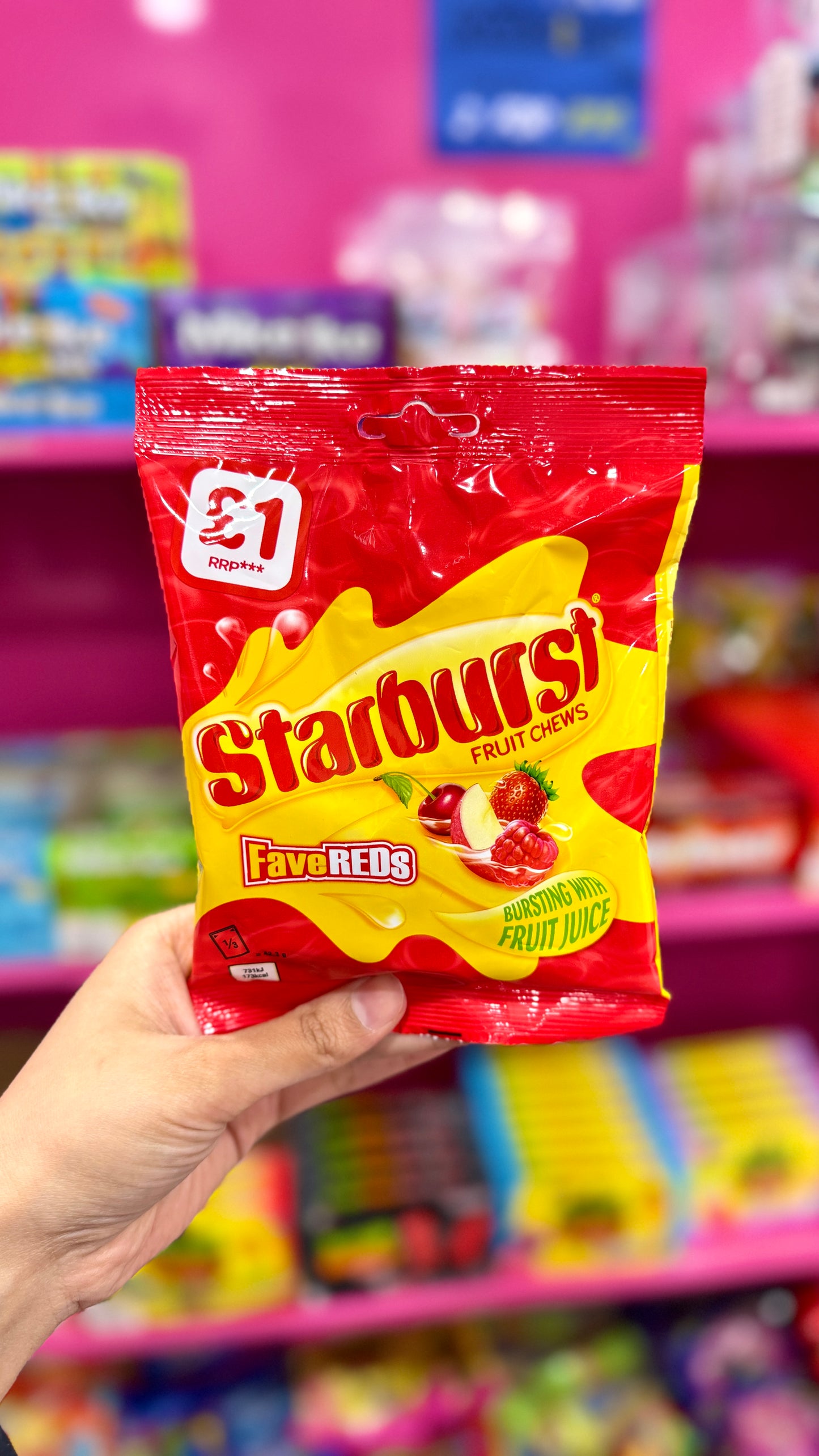 Starburst Fruit Chews - FaveREDS