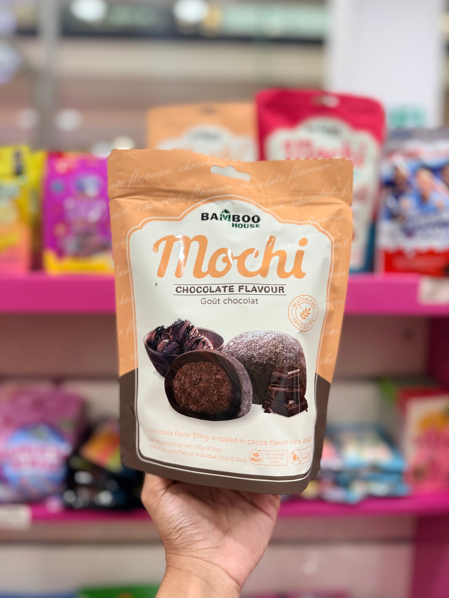 Bamboo House Mochi Chocolate