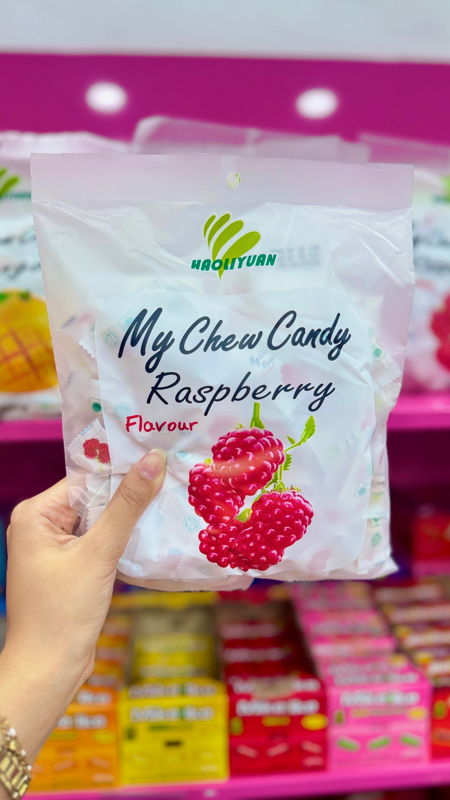 My Chew Candy Raspberry