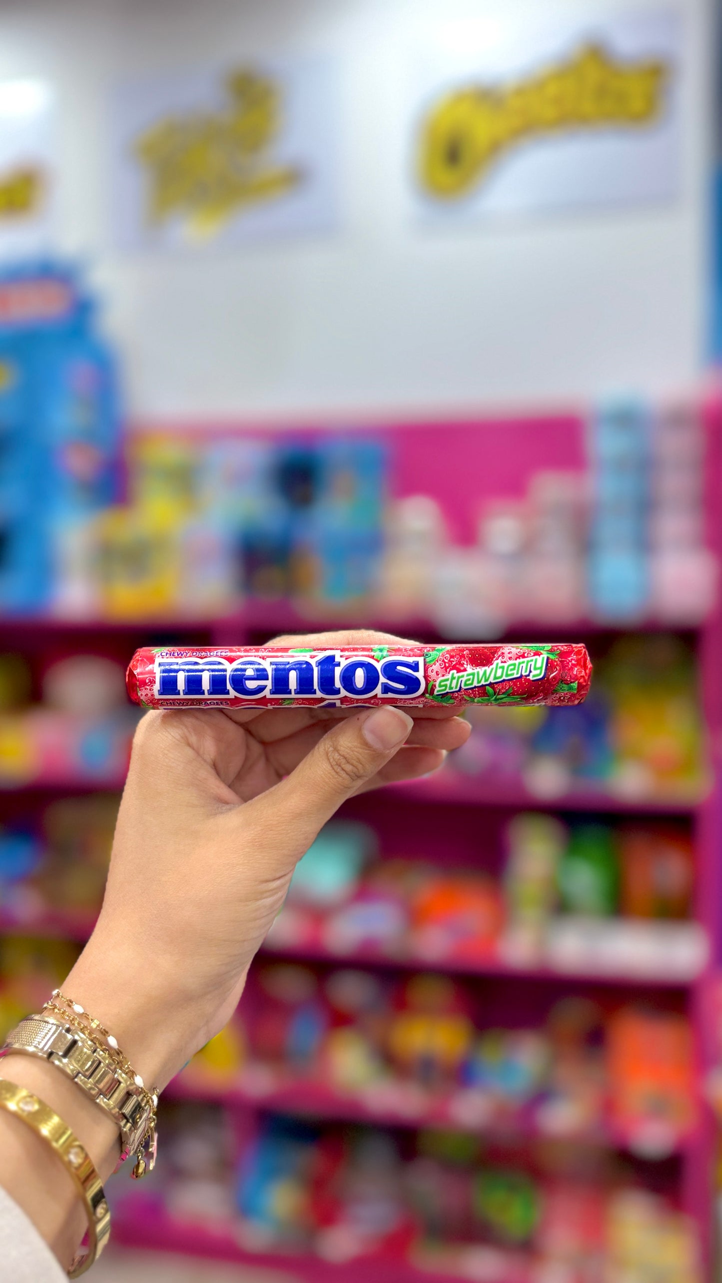 Mentos - Strawberry 37.5g