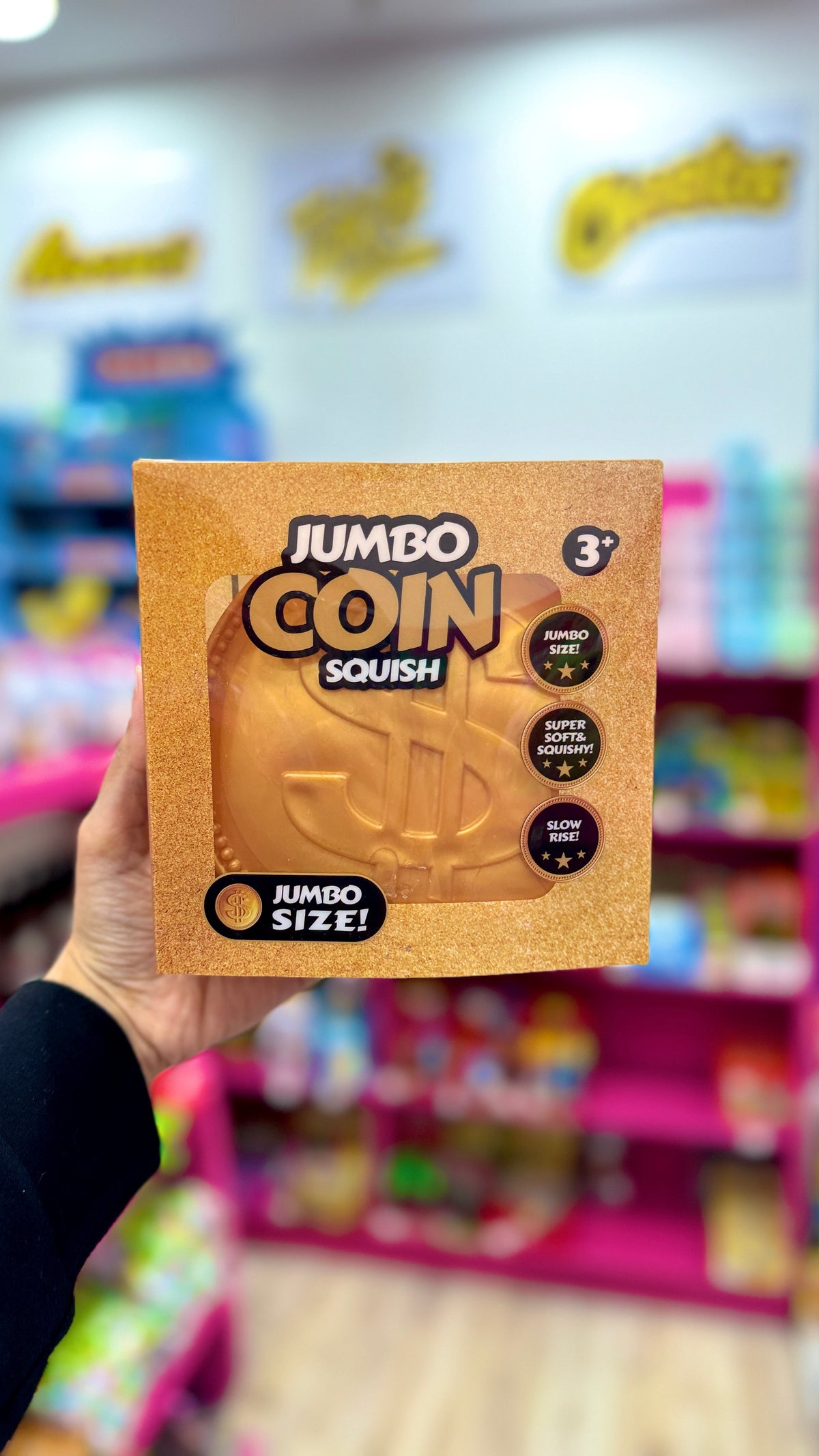 Jumbo Gold Coin Squishy