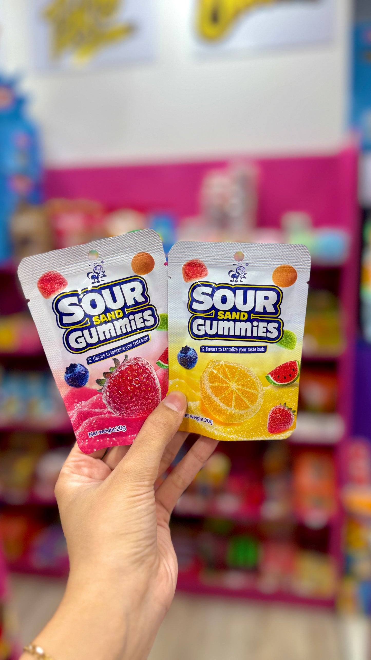 Sour Sand Gummies