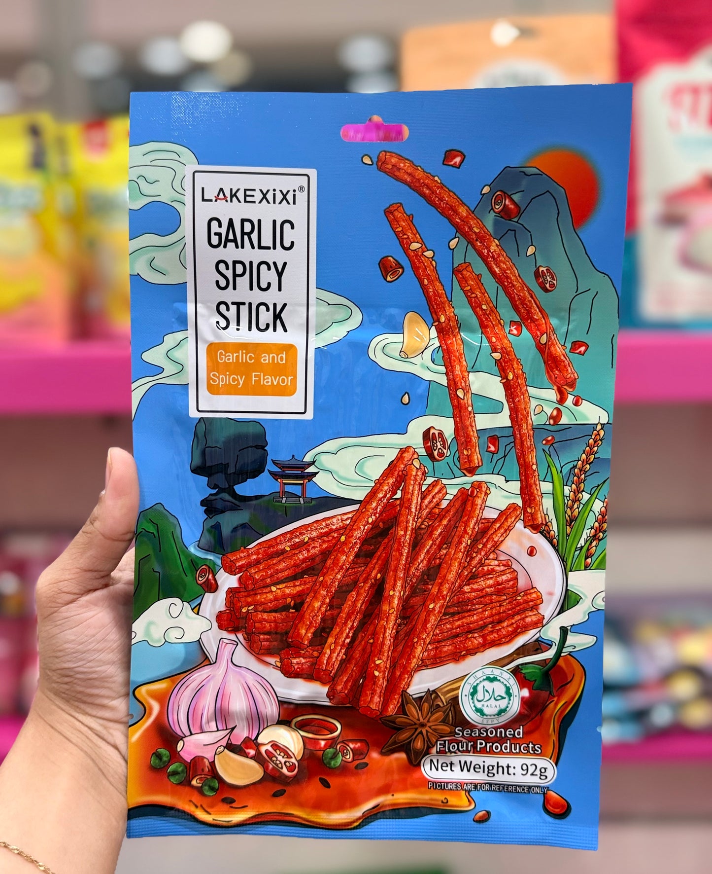 Latiao Garlic Spicy Stick 92g