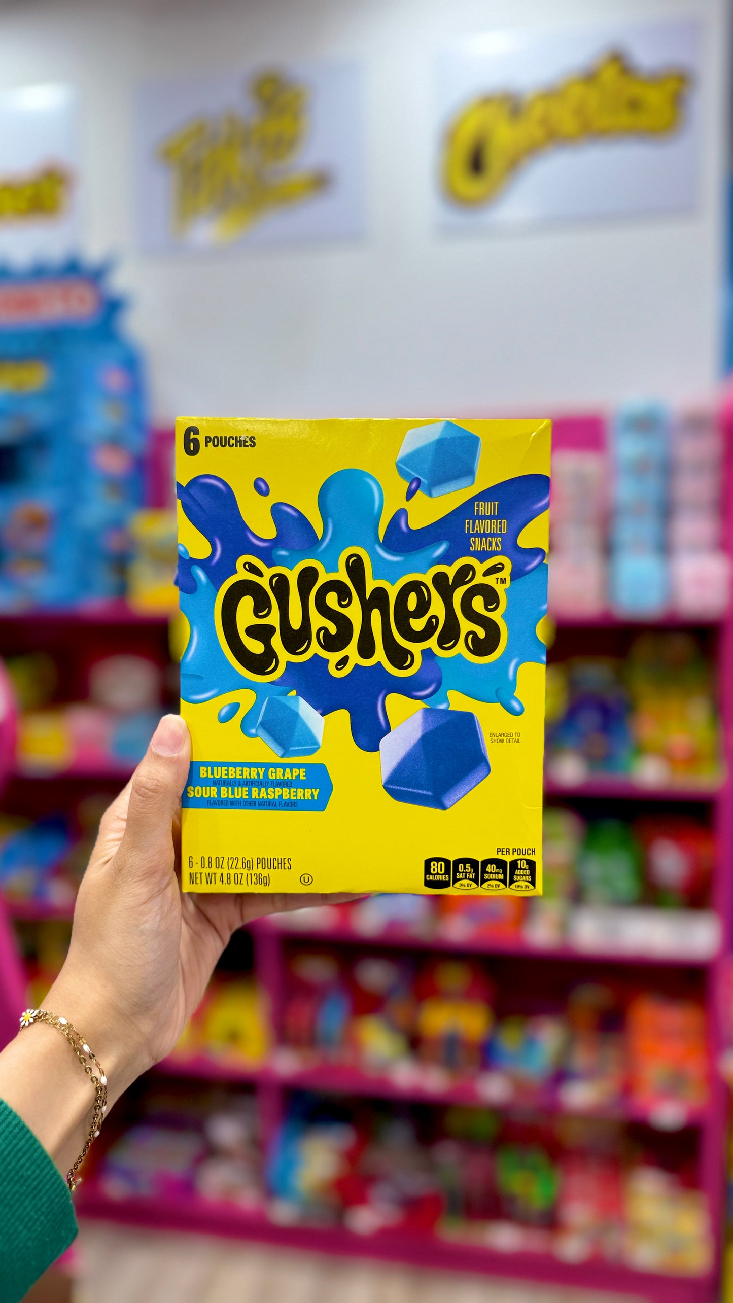 Gushers Blue Pack 6