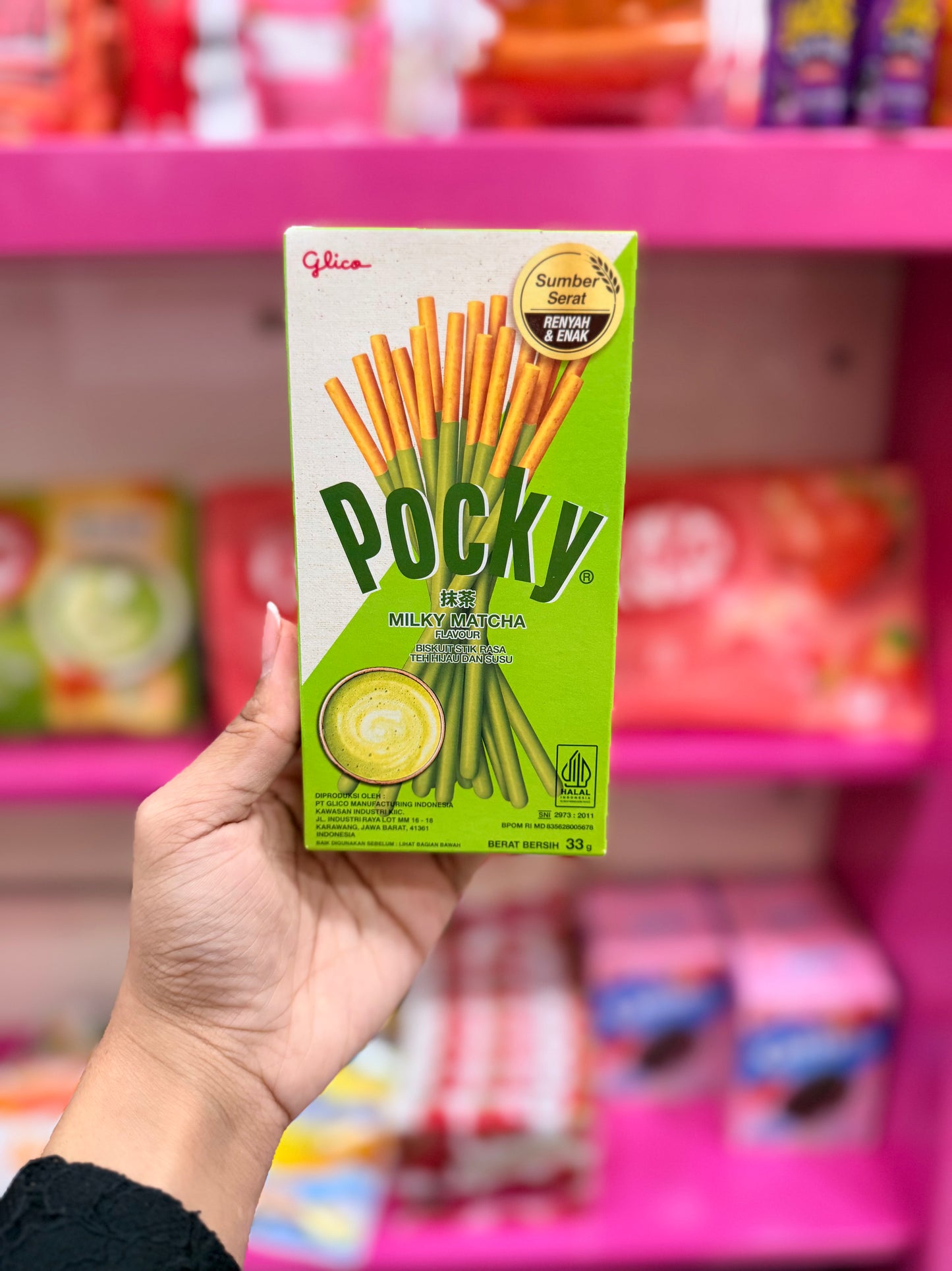 Pocky Milky Matcha