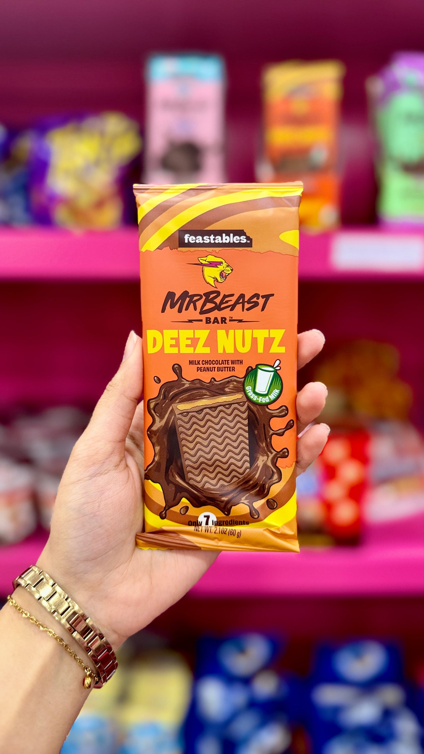 Mr Beast Bar Deez Nuts 60g