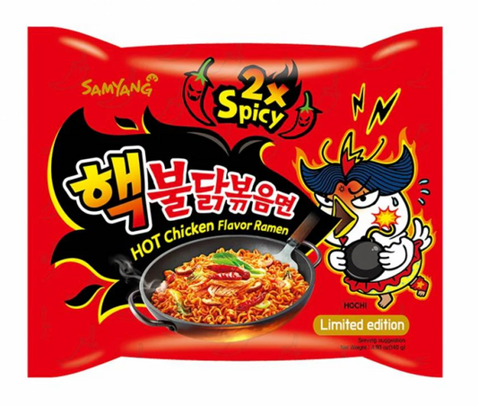 Samyang 2X Spicy Hot Chicken Flavour Ramen Noodle