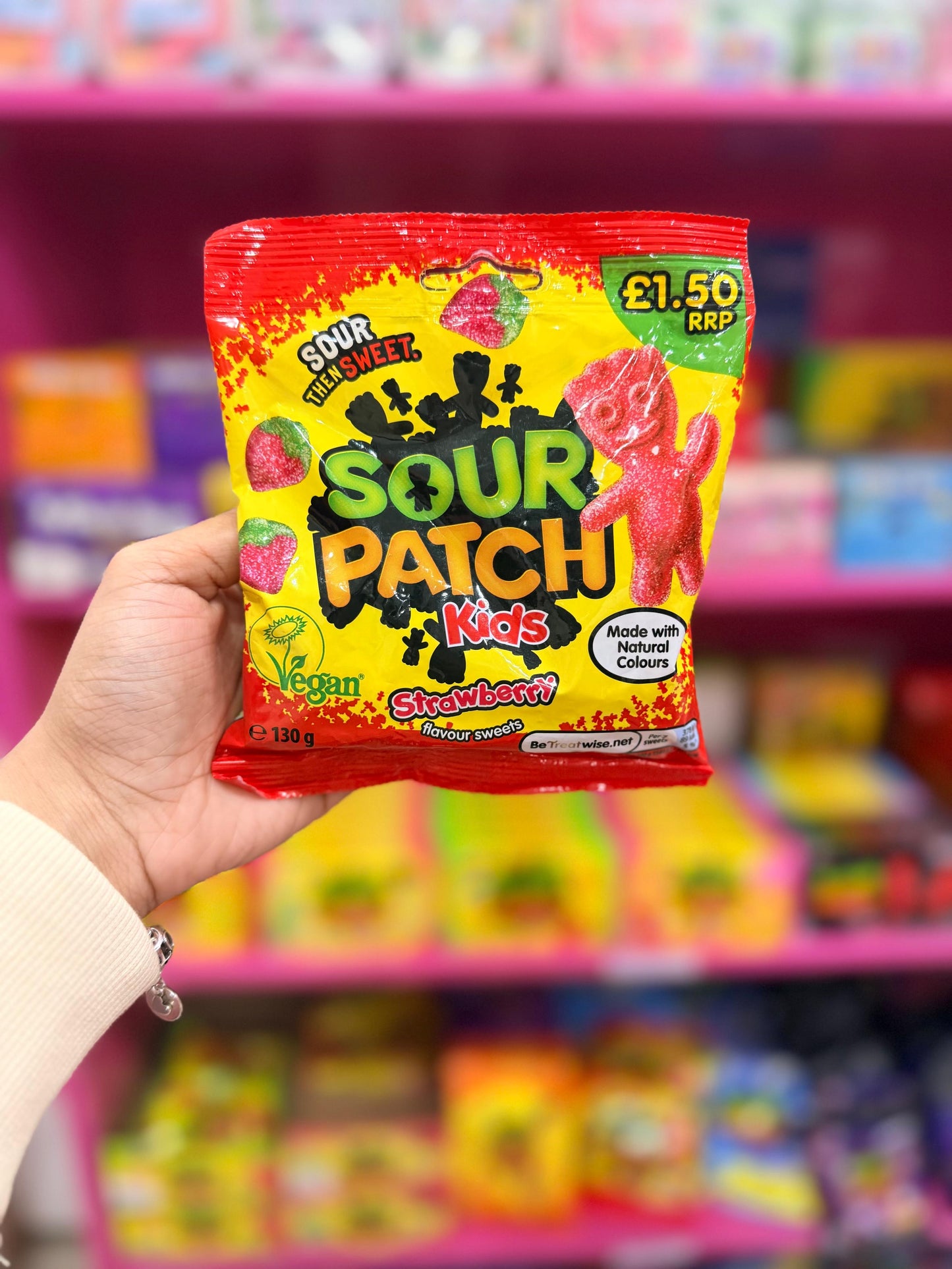Sour Patch Strawberry Bag 130g