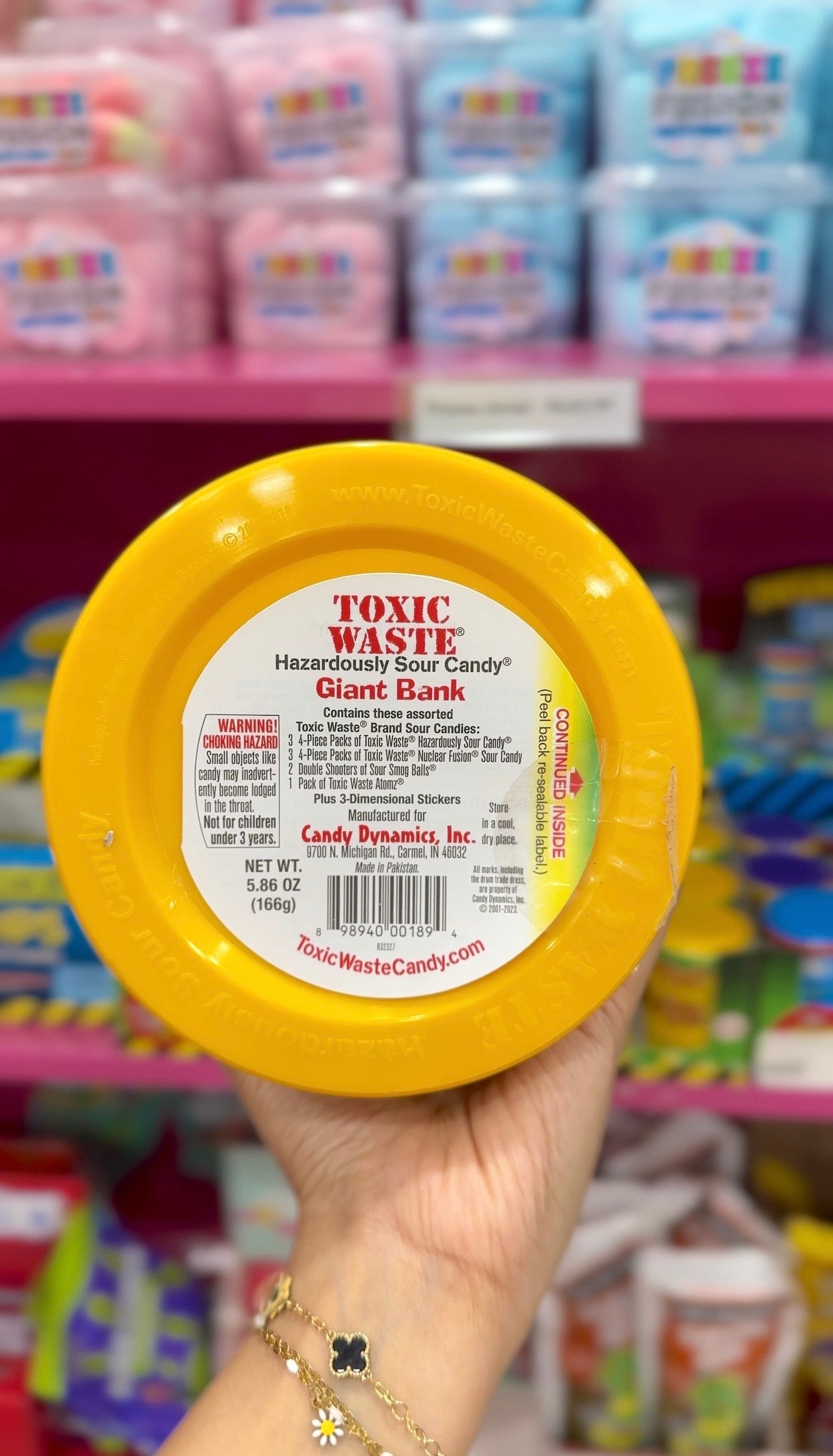 Toxic Waste Giant Yellow Bank - 116g