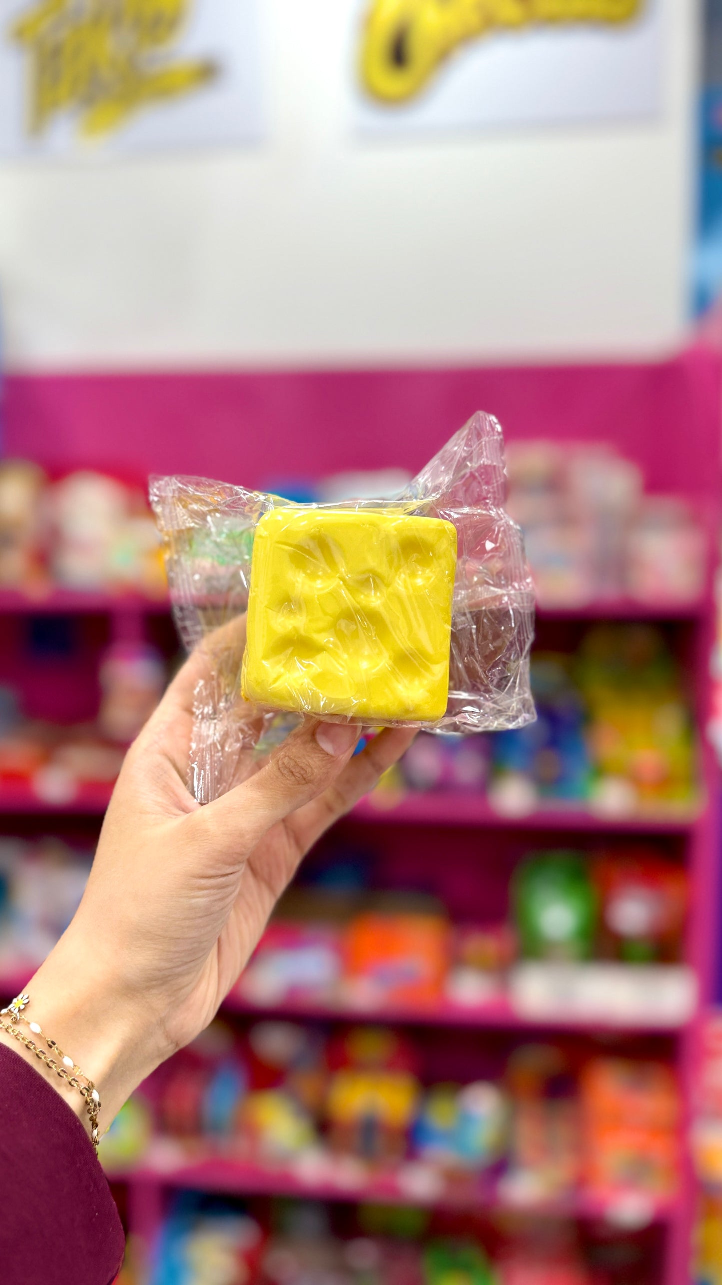 Cheese Block Squishy