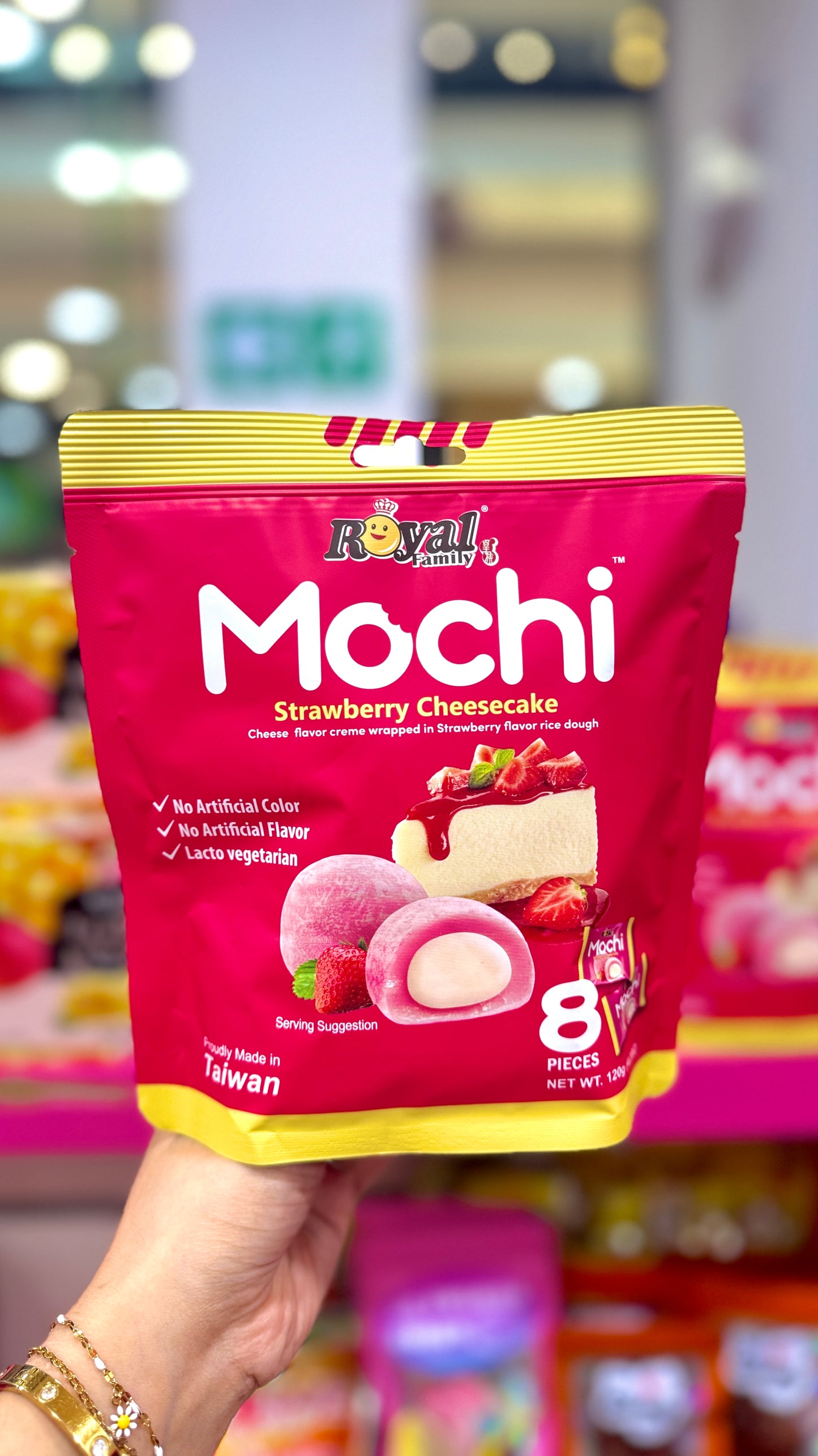 Mochi - Strawberry Cheesecake 🍓