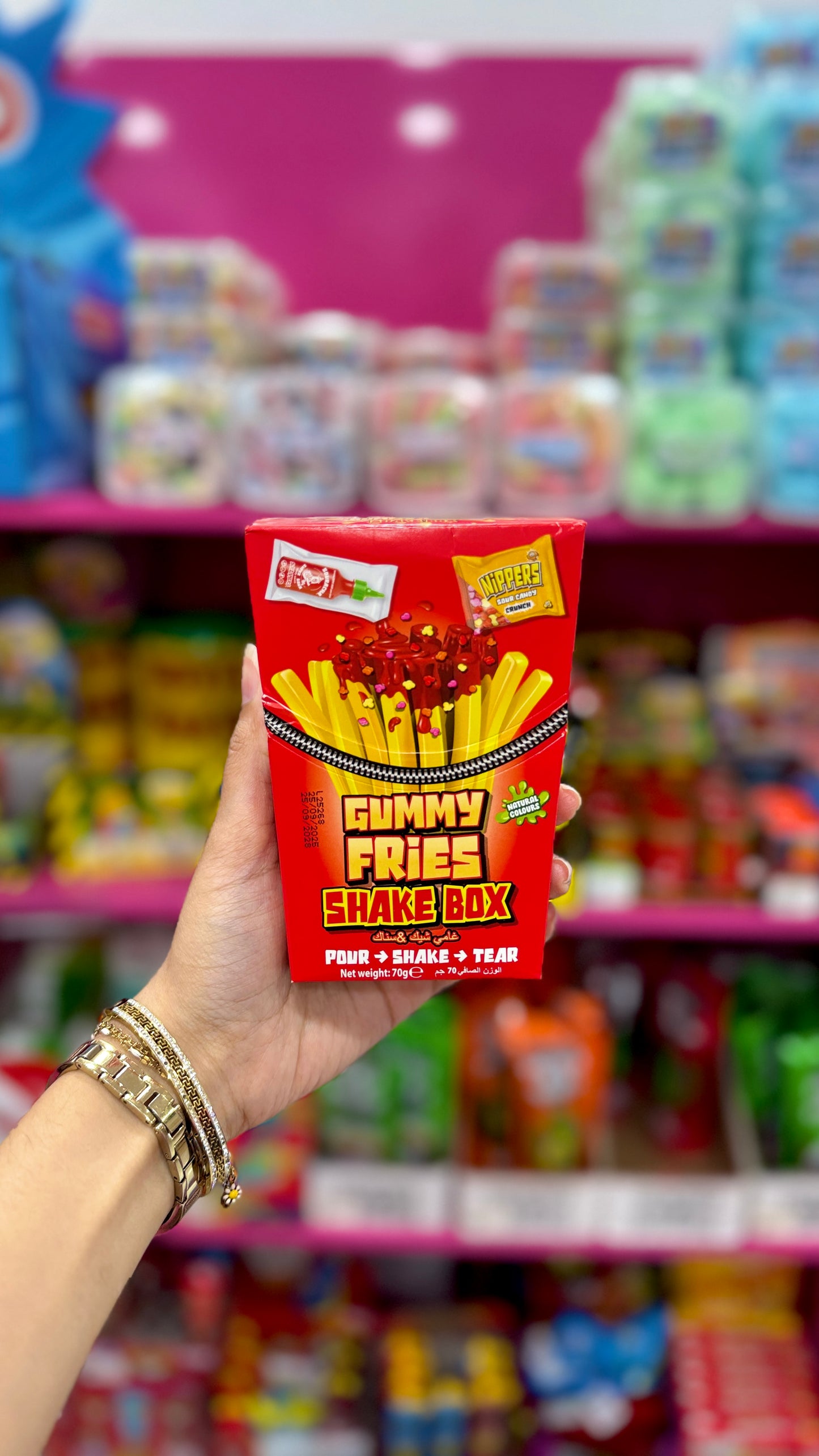 Gummy Fries Shake Box