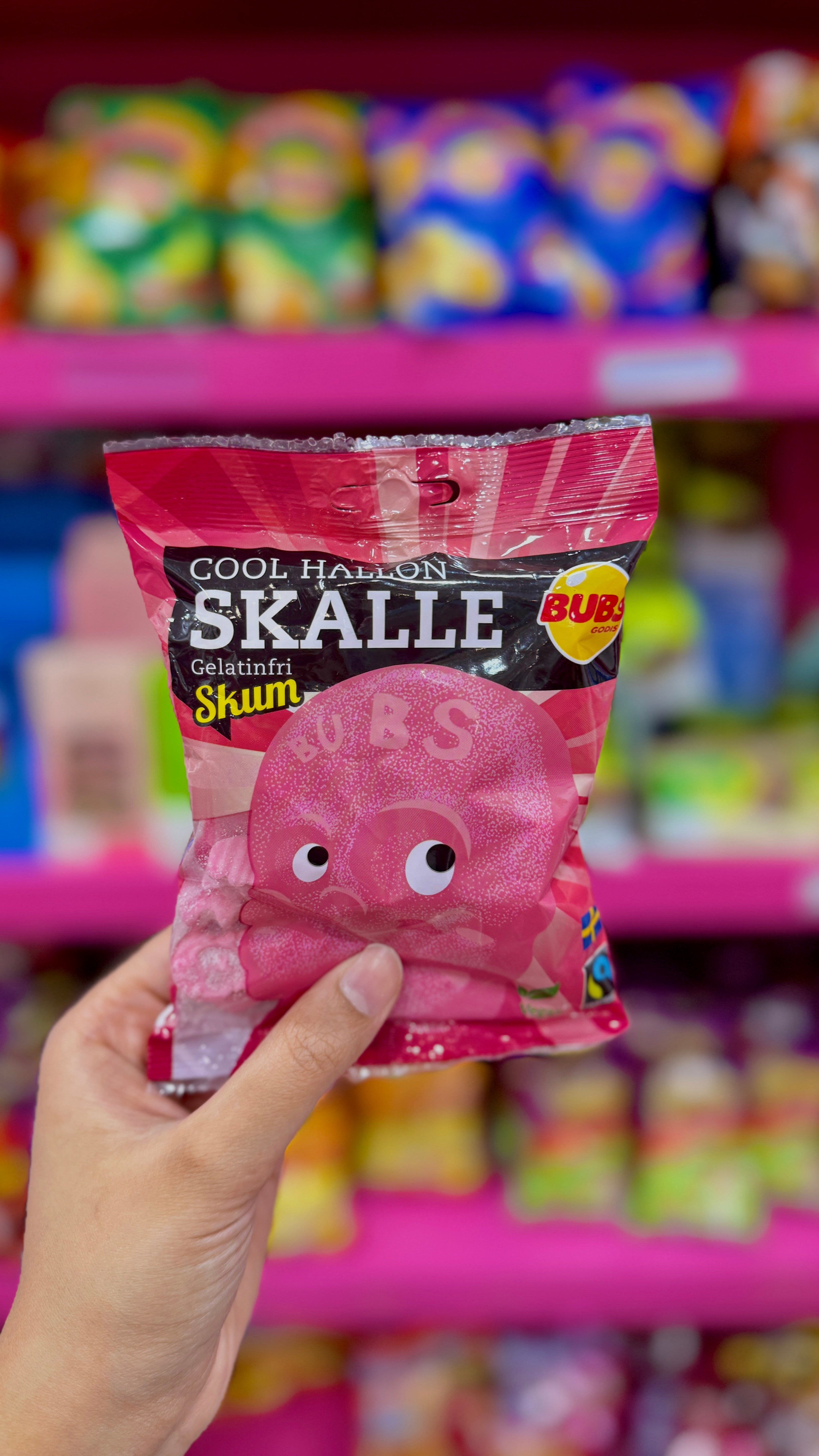 BUBS ~ Raspberry Skulls Minis 90g – The Candy Bar