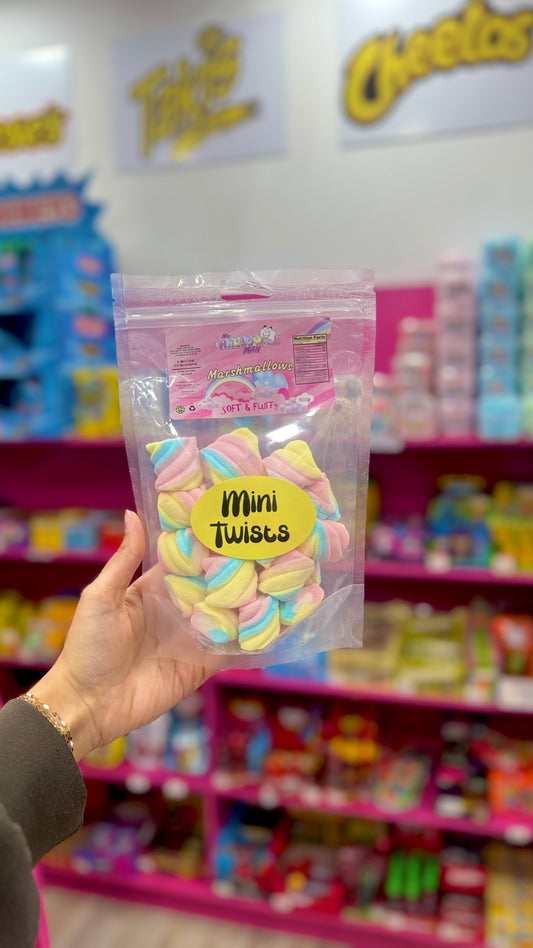 Mini Twists Marshmallows 100g