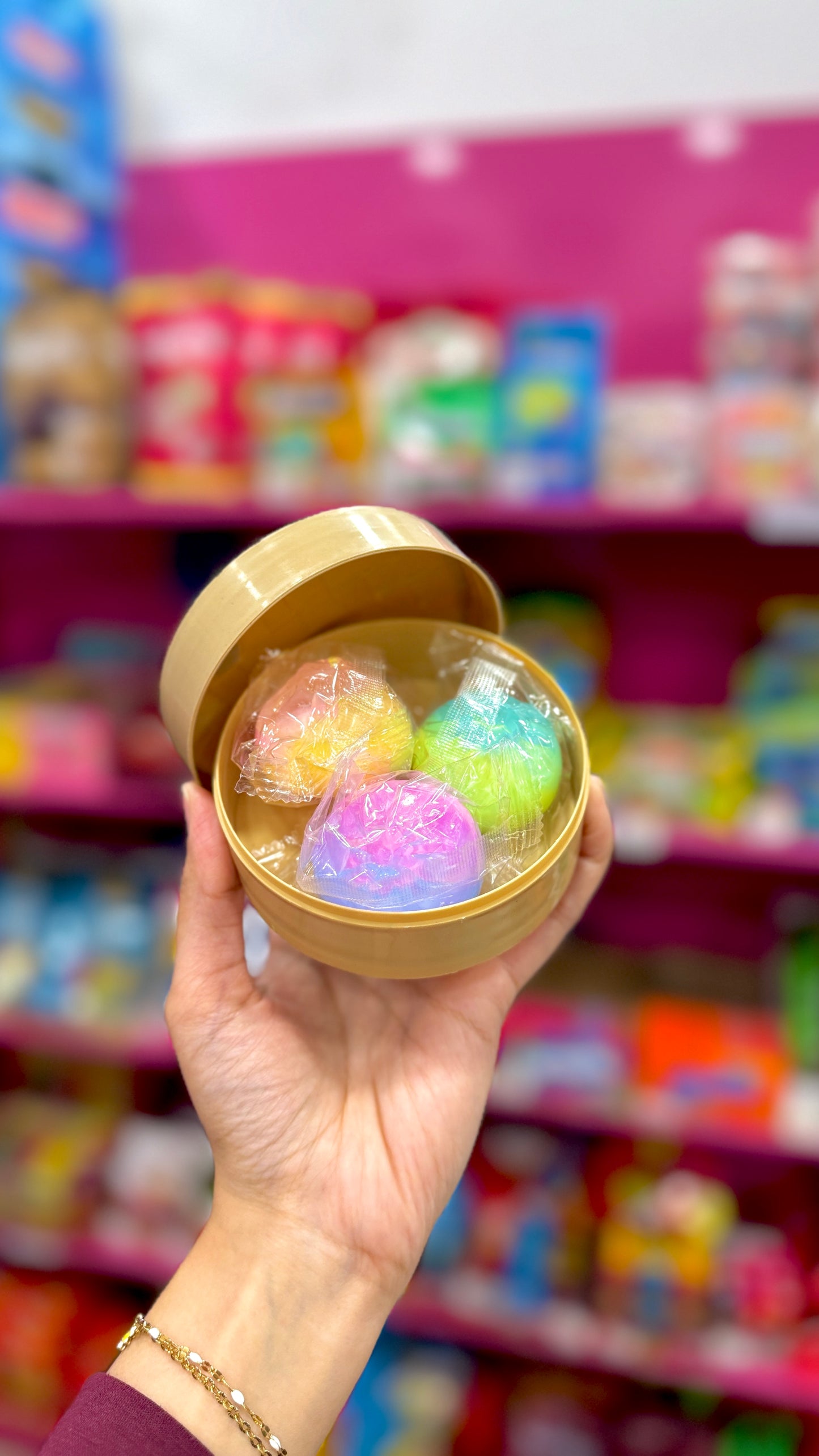 Steamed Buns Dumpling Squishy 3pc