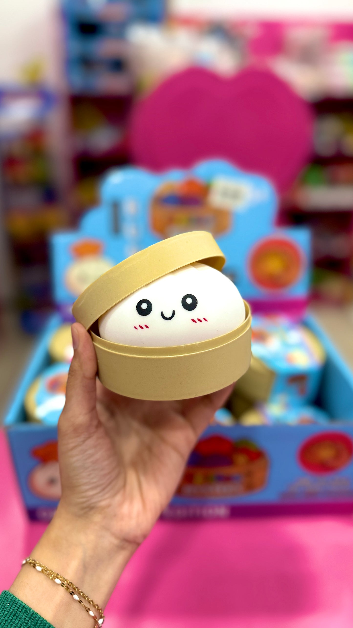 Rainbow Dumpling Squishy
