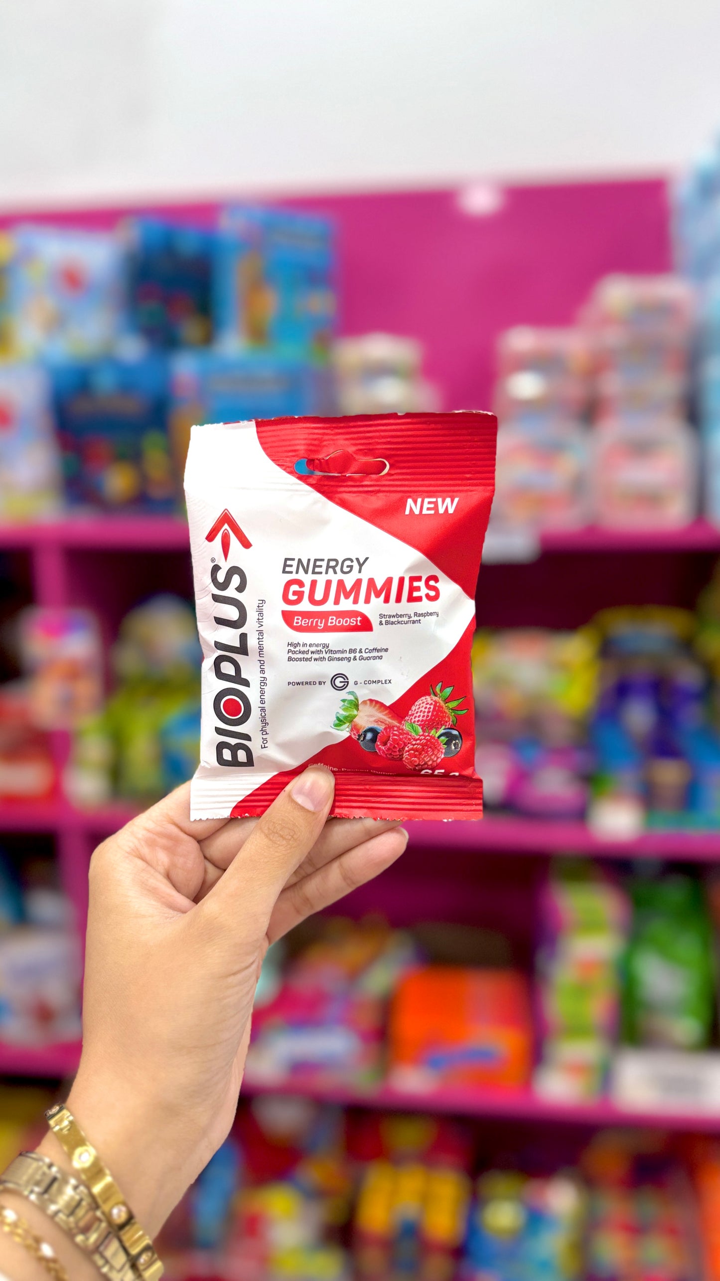 Bioplus Energy Gummies - Berry Boost