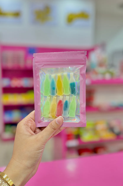 10 wax bottles