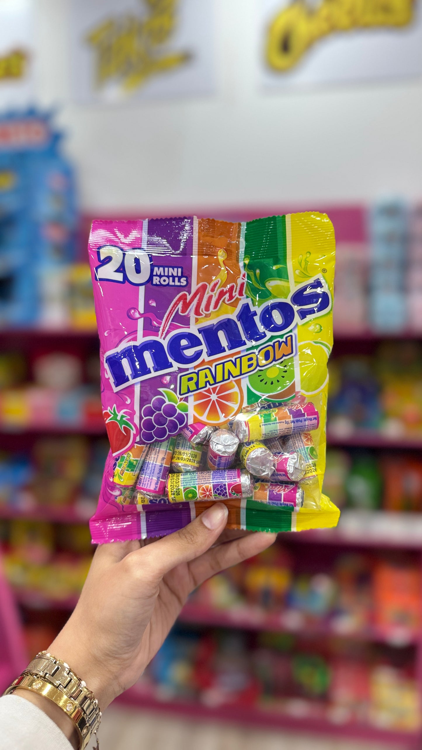 Mentos - Mini Rainbow Pack 20pc