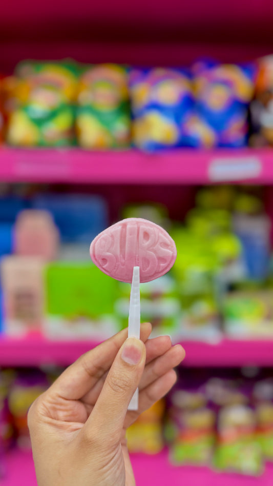 Oval Bubs Wild Strawberry Pomegranate Foam per 100g