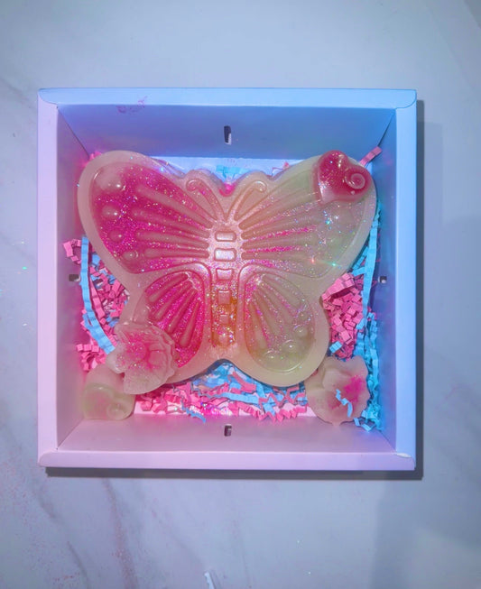 Wax Candy Butterfly Box