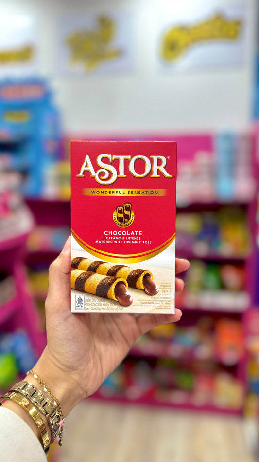 Astor Chocolate Wafer Rolls