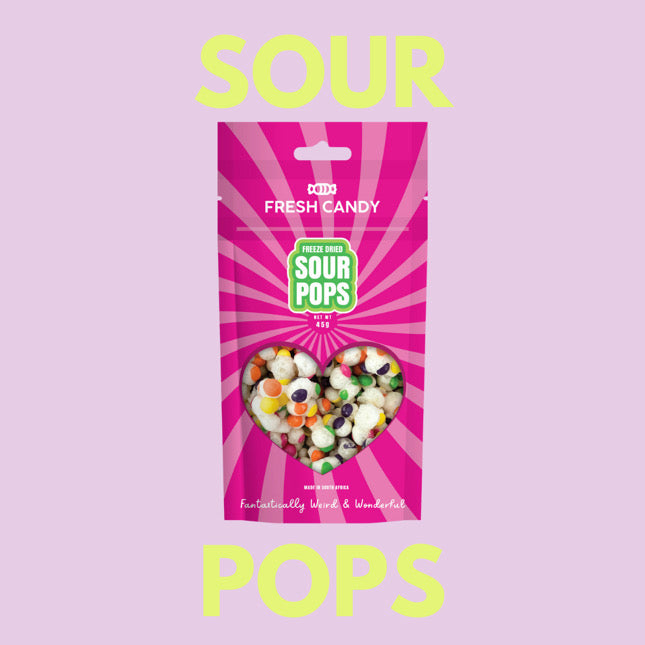 Freeze Dried Candy - Sour Pops