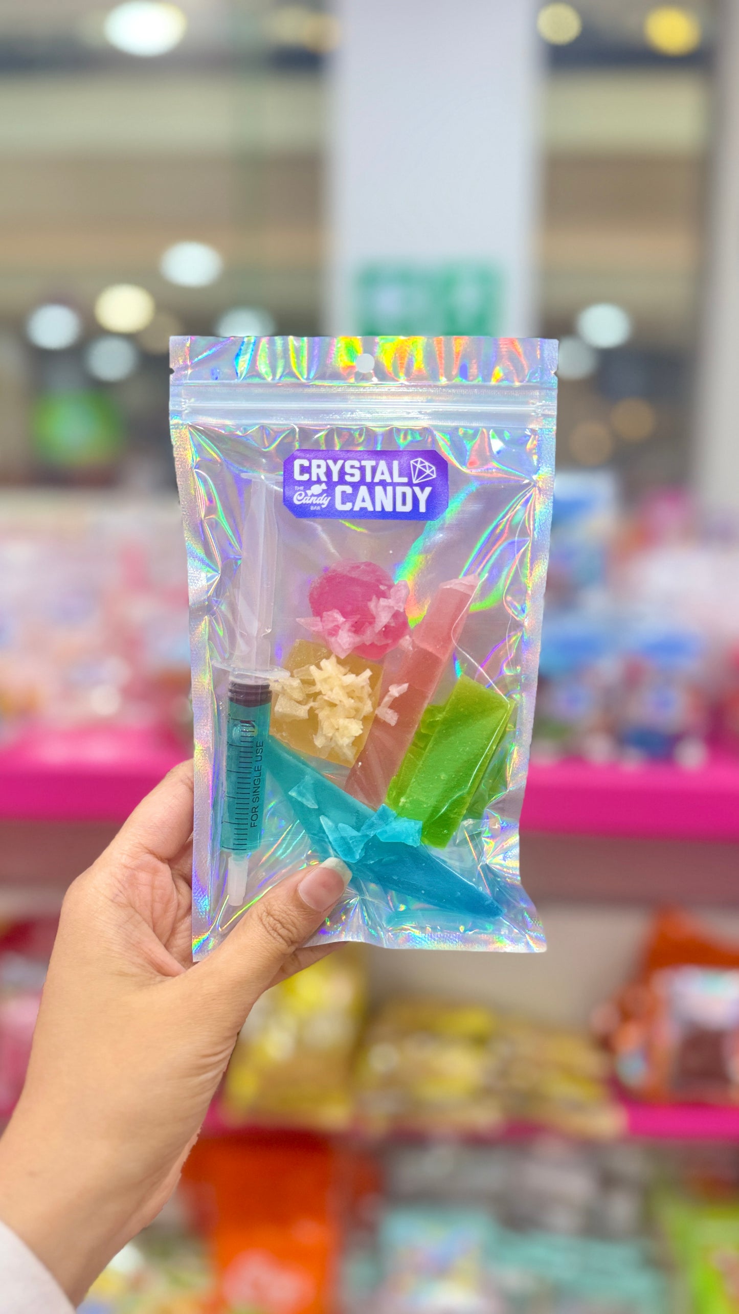 New Crystal Candy w Sour Syringe