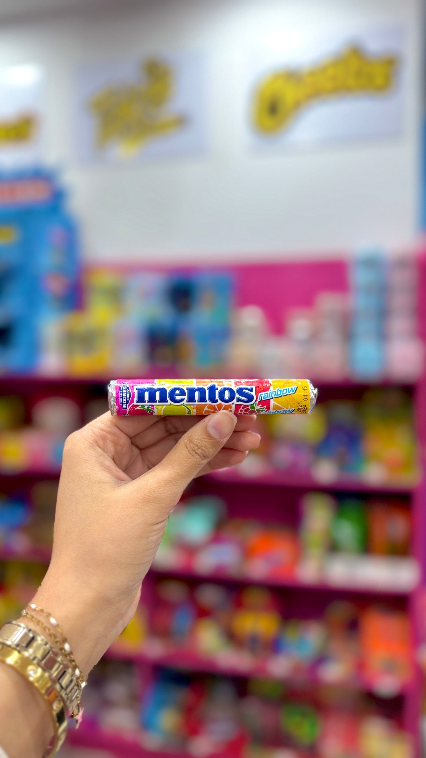 Mentos Imported - Rainbow 27g