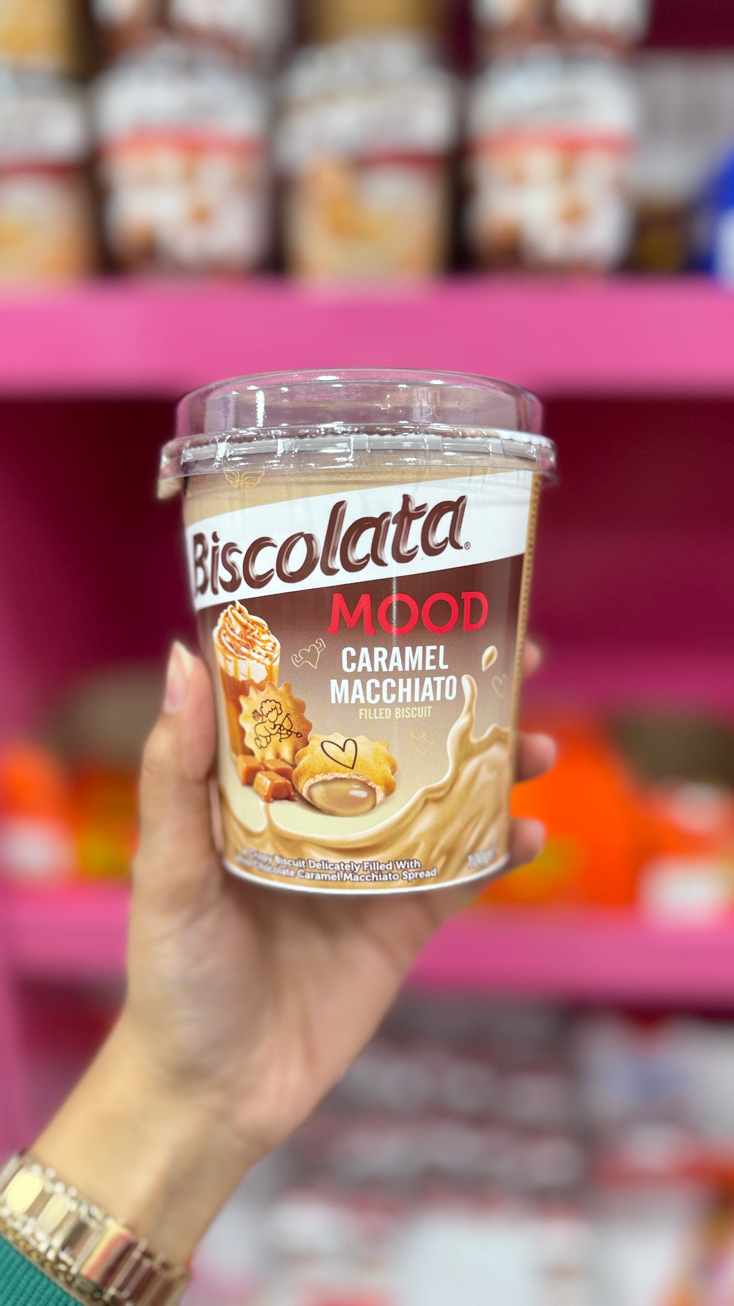 Biscolata Mood Cup - Caramel Macchiato