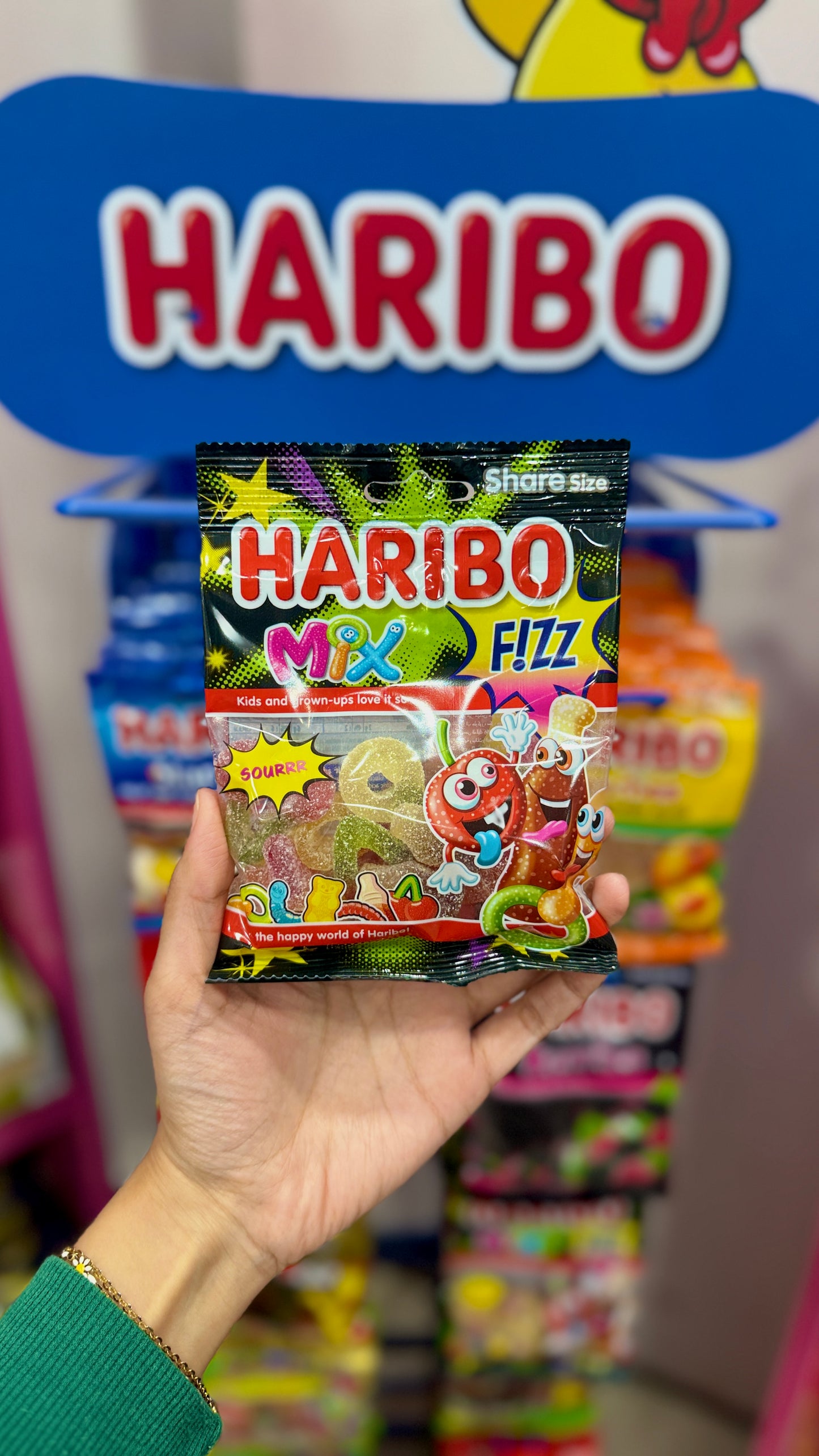 Haribo - Fizz Mix Gummies