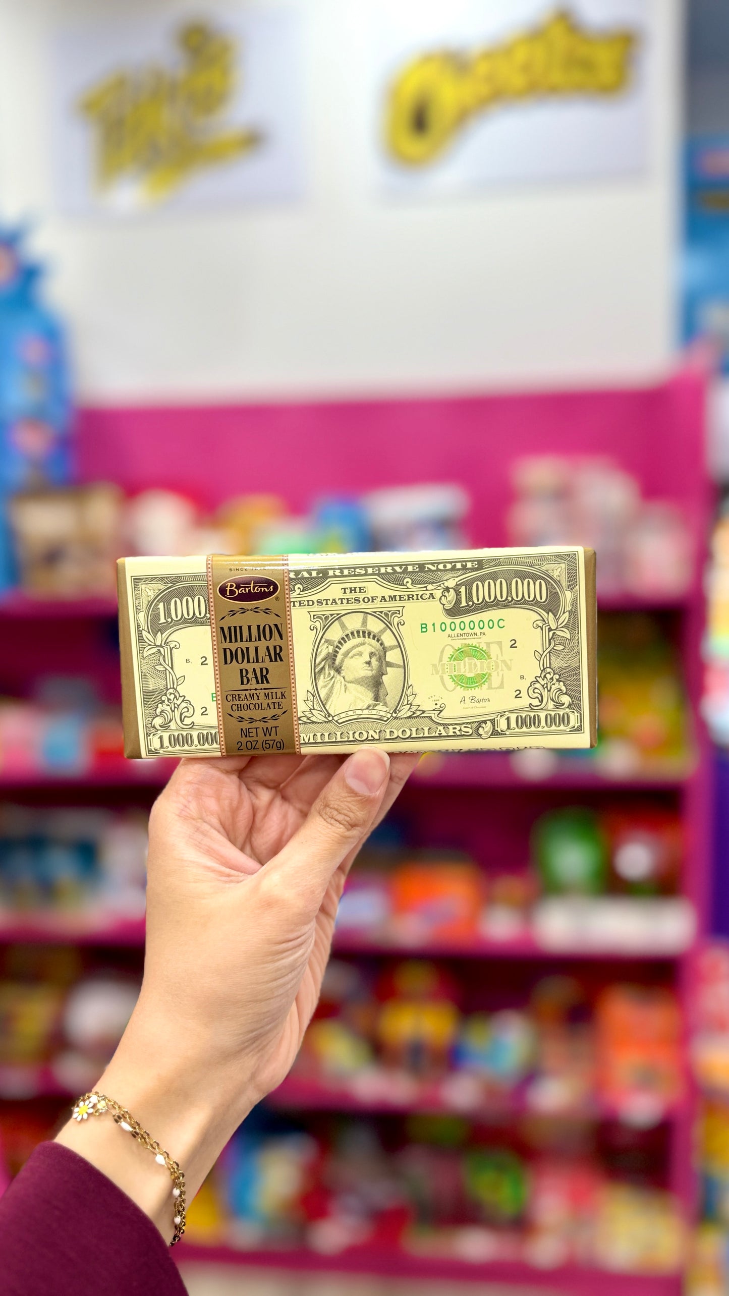 Million Dollar Chocolate Bar