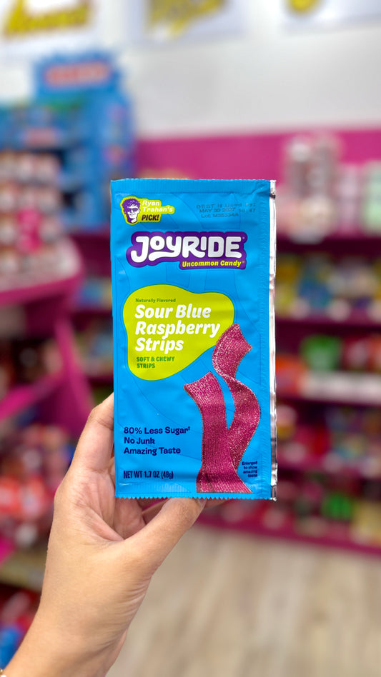 Joyride Sour Blue Raspberry Strips