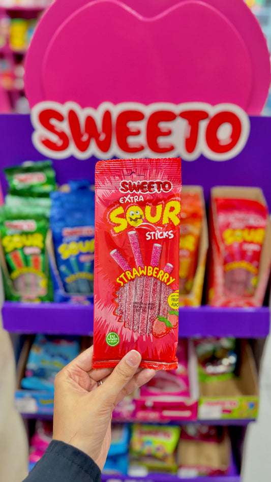 Sweeto - Sour Sticks Strawberry