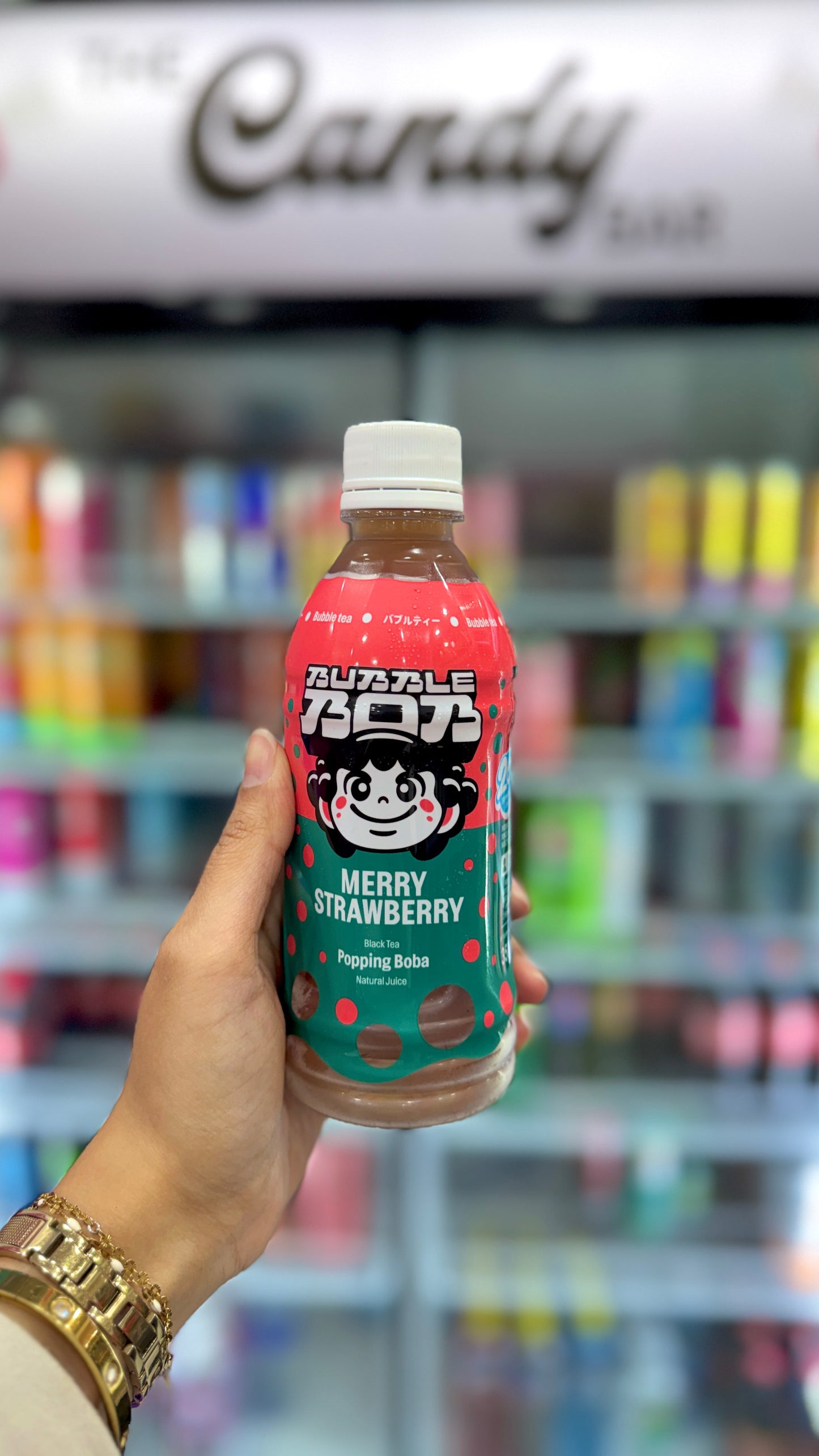 Bubble Bob - Merry Strawberry Black Tea Boba