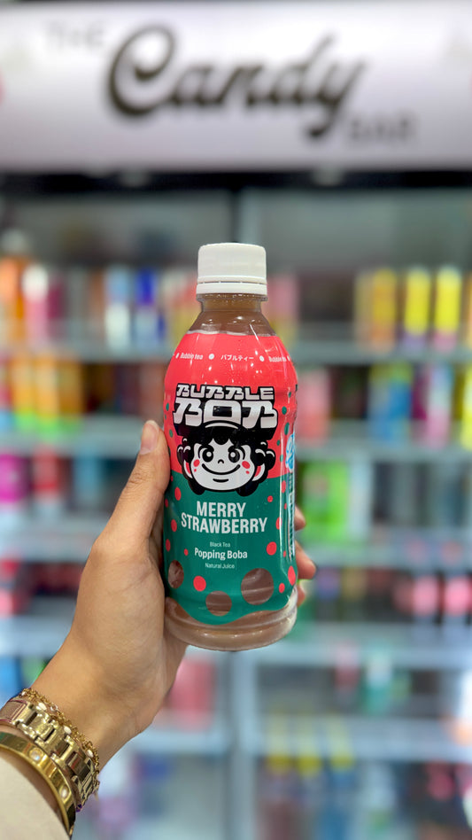 Bubble Bob - Merry Strawberry Black Tea Boba
