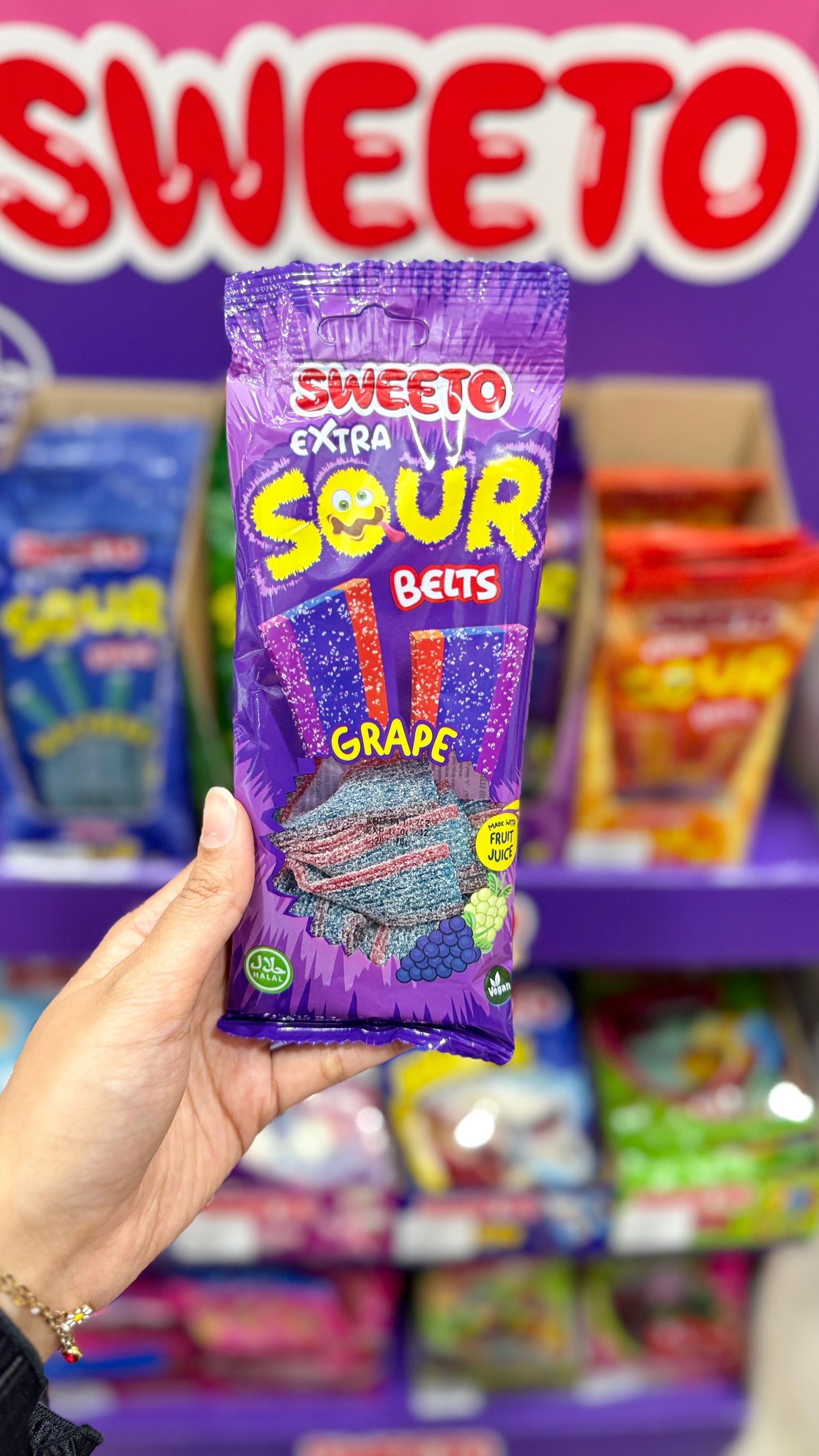 Sweeto - Sour Belts Grape