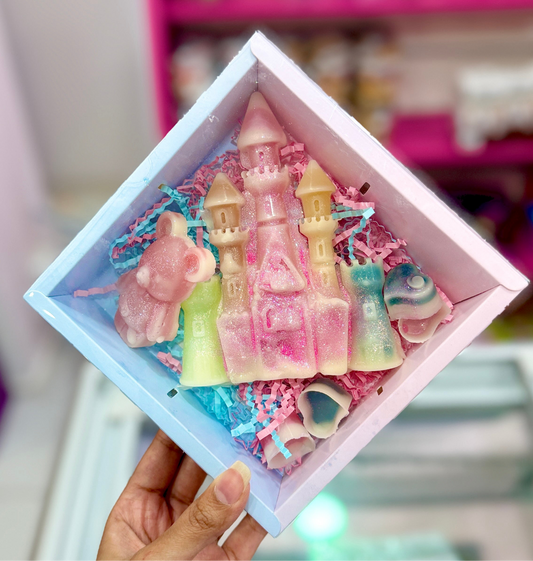 Wax Candy Castle Box