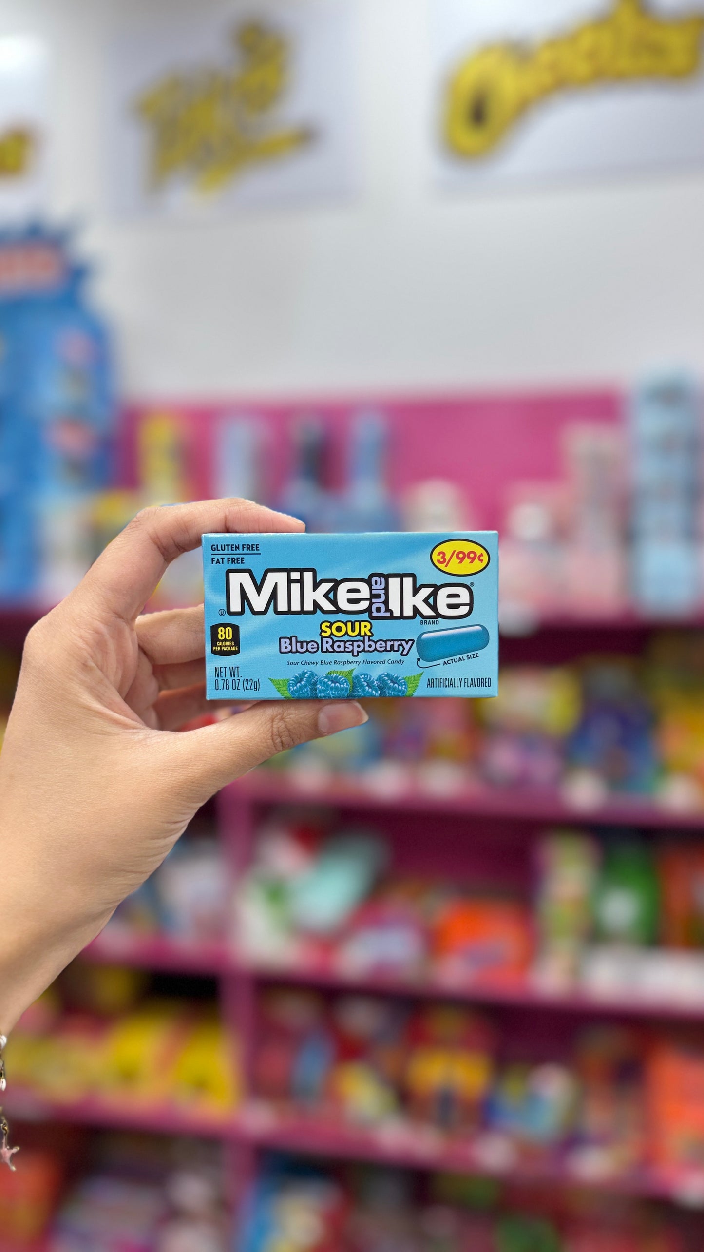 Mike & Ike - Sour Blue Raspberry 22g