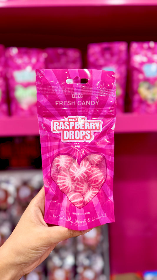 Freeze Dried Candy - Raspberry Drops